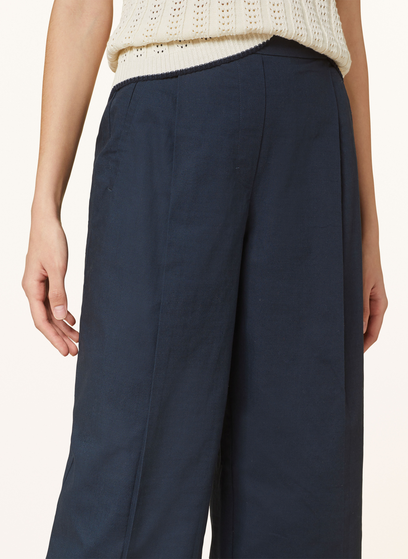 ICHI Culottes IHUNICA, Color: BLACK (Image 5)