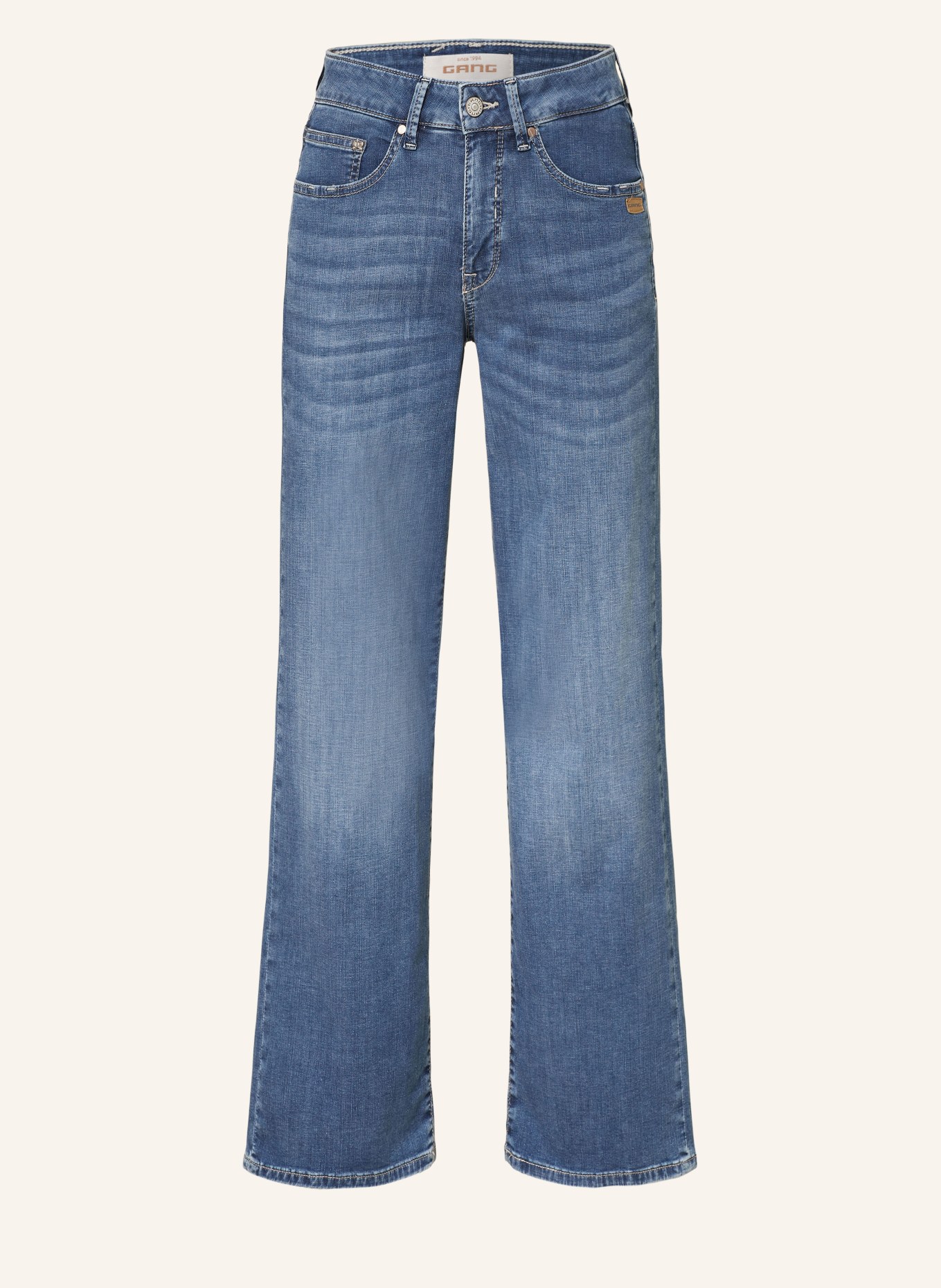 GANG Straight Jeans CARLOTTA, Farbe: 7596 midium summer wash (Bild 1)