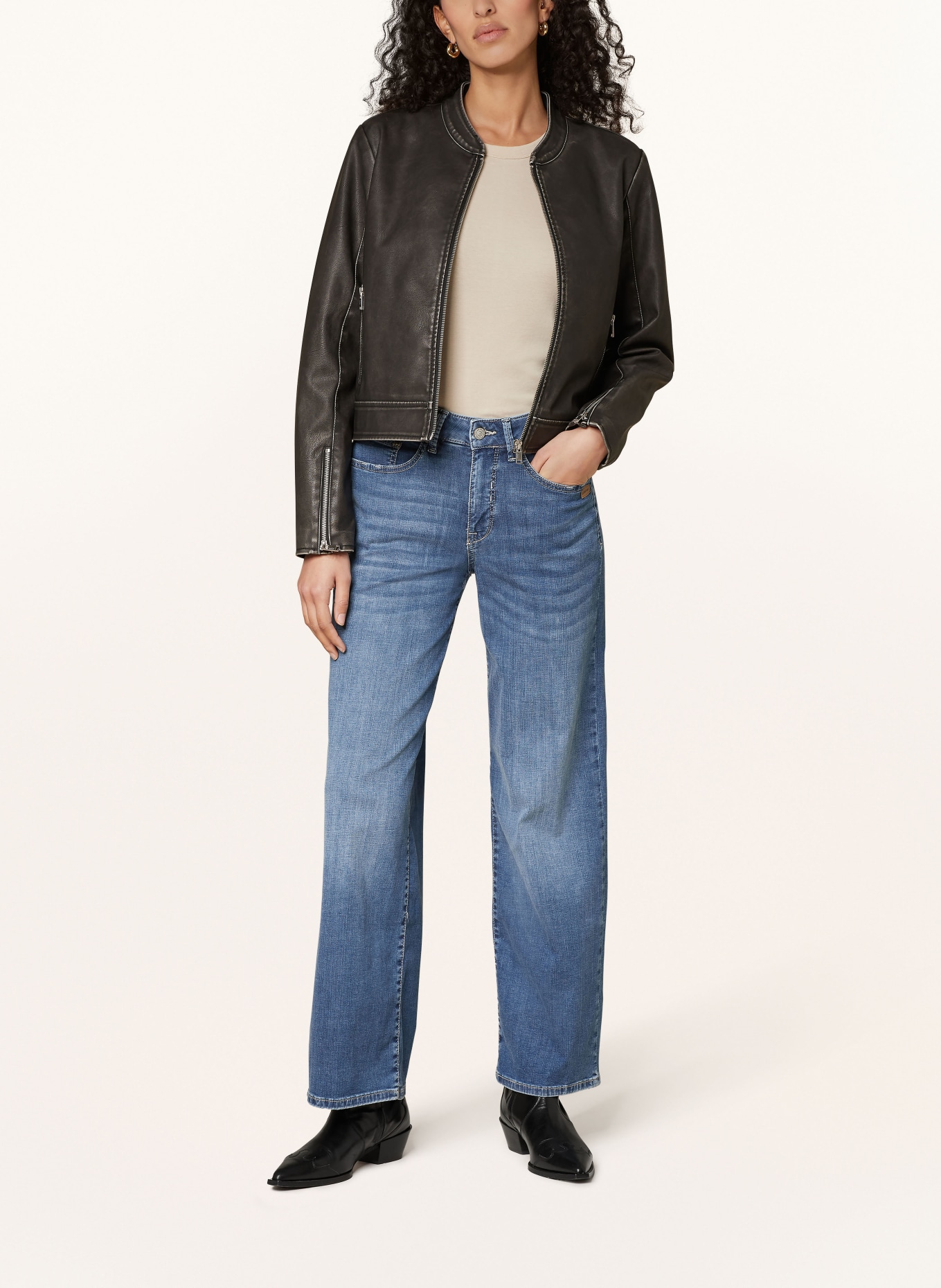 GANG Straight jeans CARLOTTA, Color: 7596 midium summer wash (Image 2)