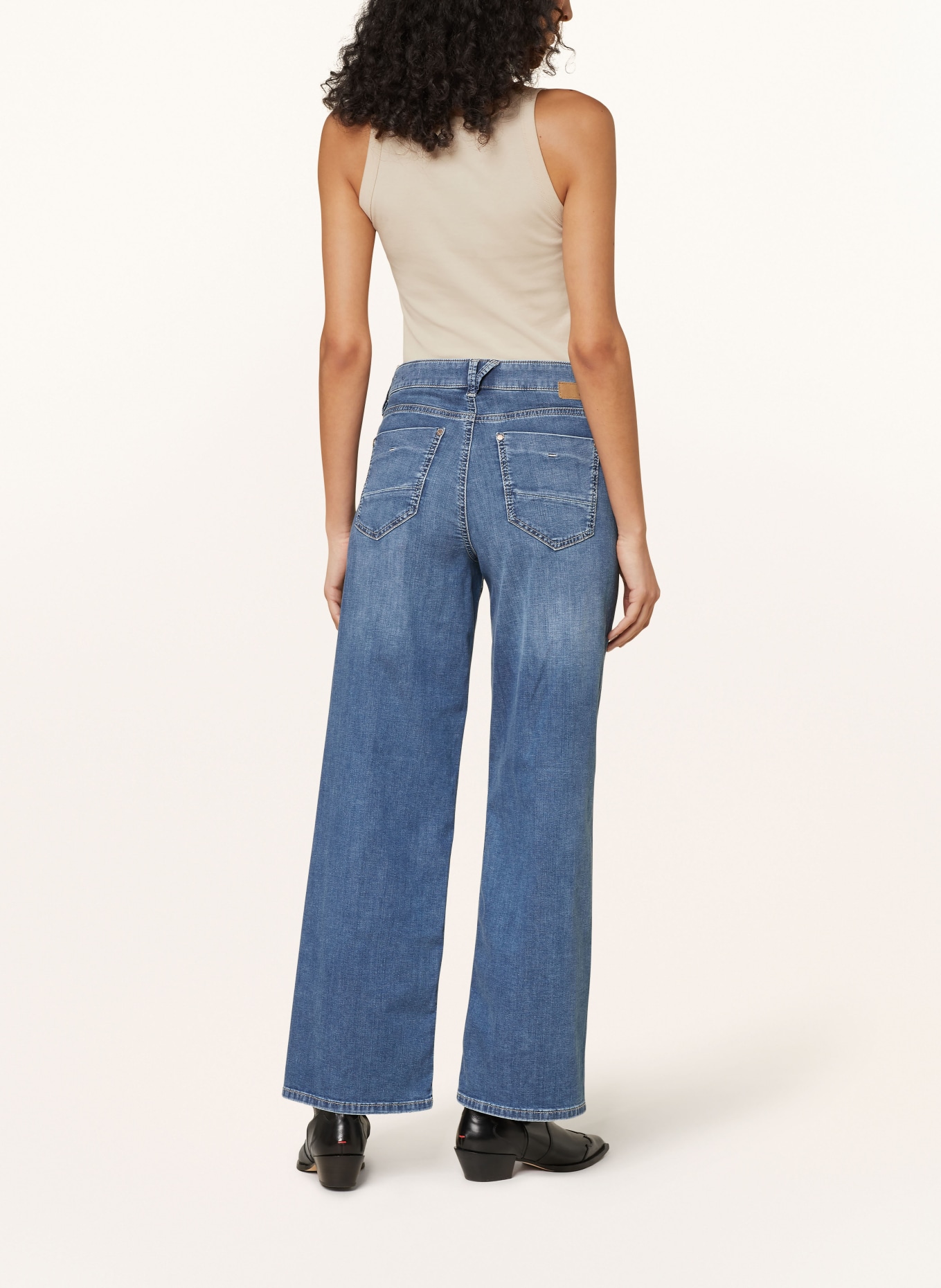 GANG Straight Jeans CARLOTTA, Farbe: 7596 midium summer wash (Bild 3)