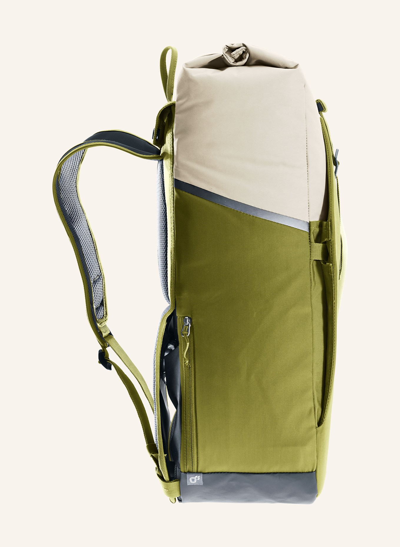 deuter 2-in-1 bicycle bag XBERG 25, Color: OLIVE (Image 4)