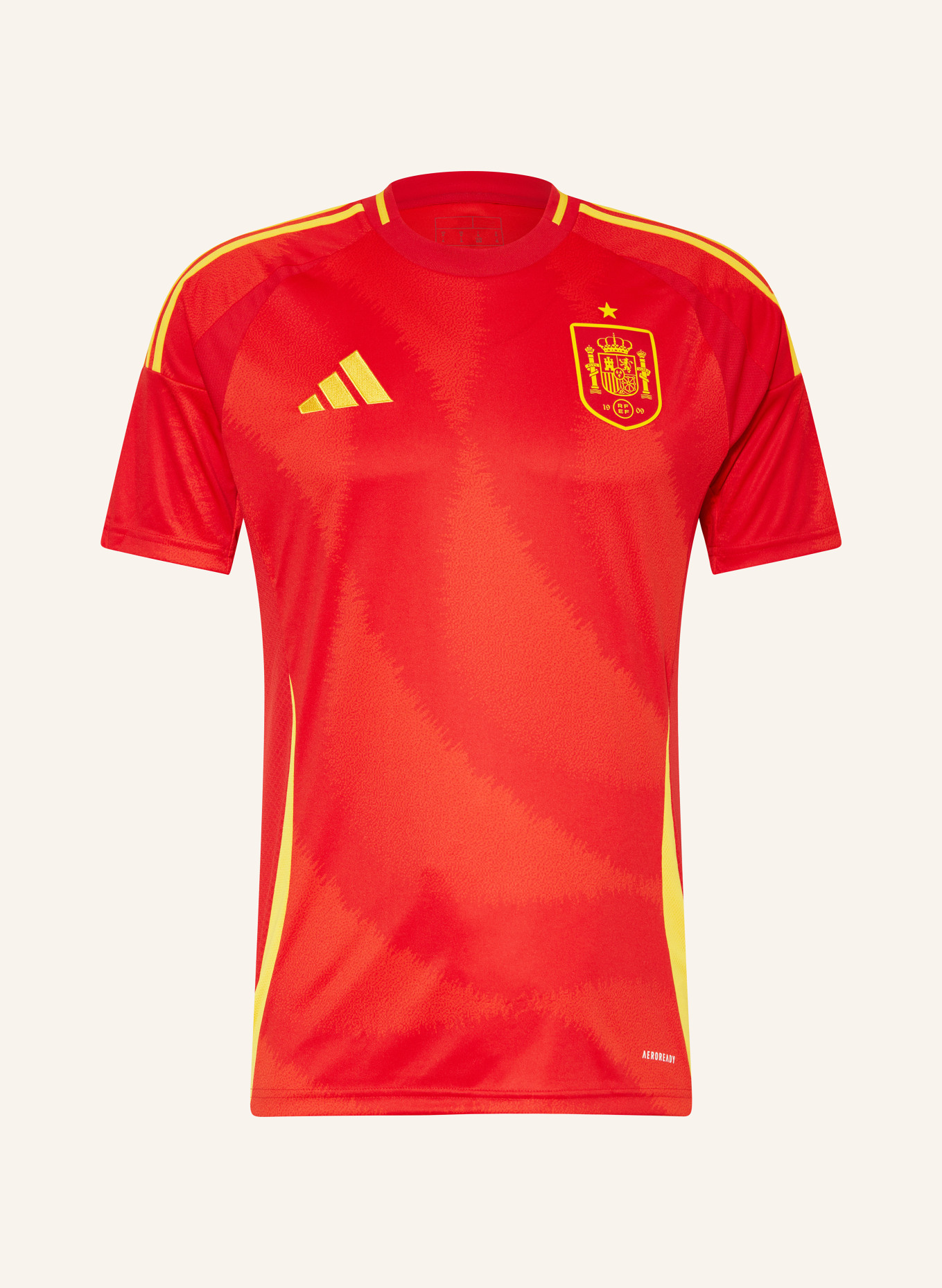 adidas Home kit jersey SPAIN 24 for men, Color: RED/ YELLOW (Image 1)