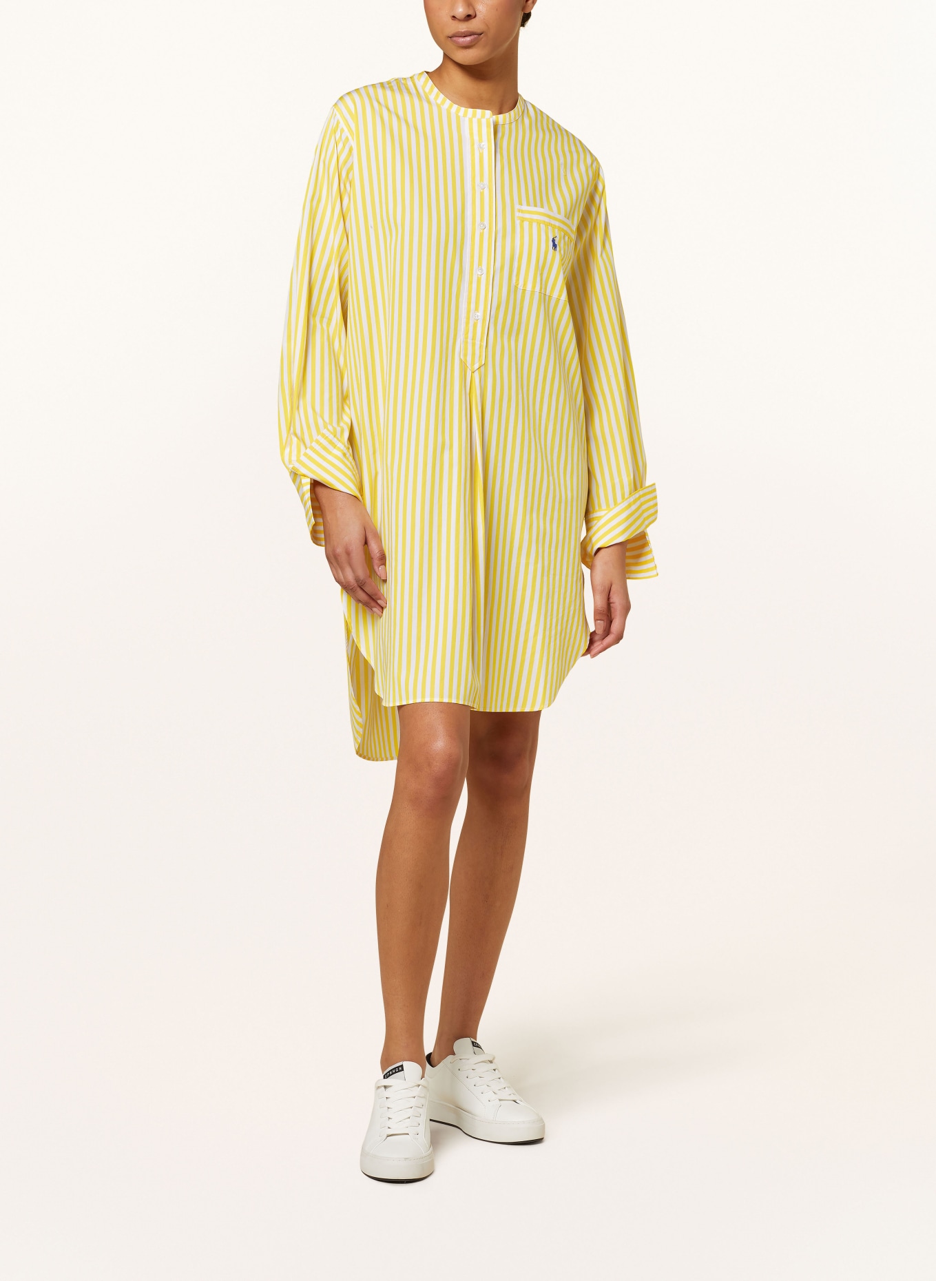 POLO RALPH LAUREN Nightgown, Color: WHITE/ YELLOW (Image 5)