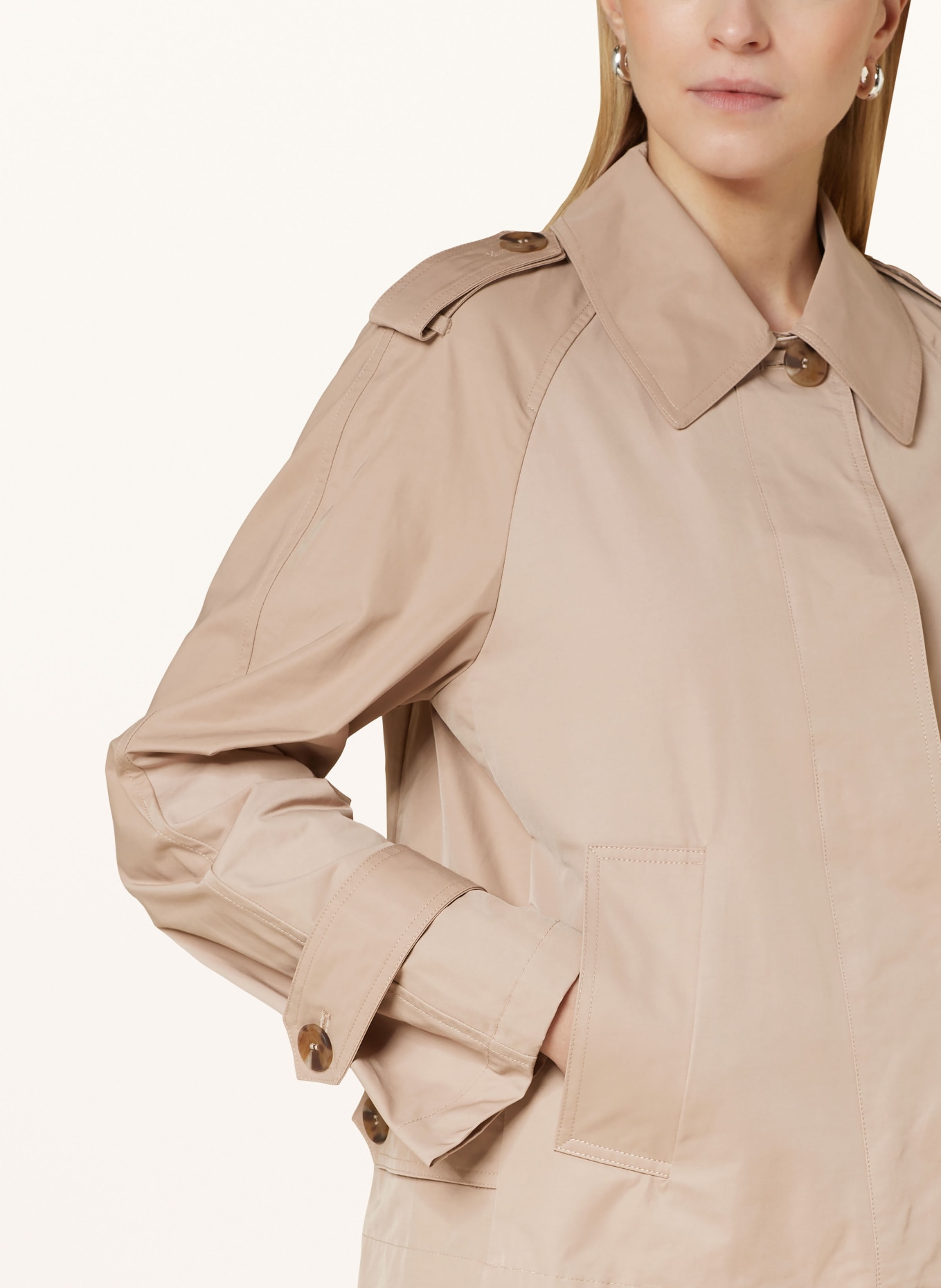 MILESTONE Field jacket MSLUCIANA, Color: BEIGE (Image 5)