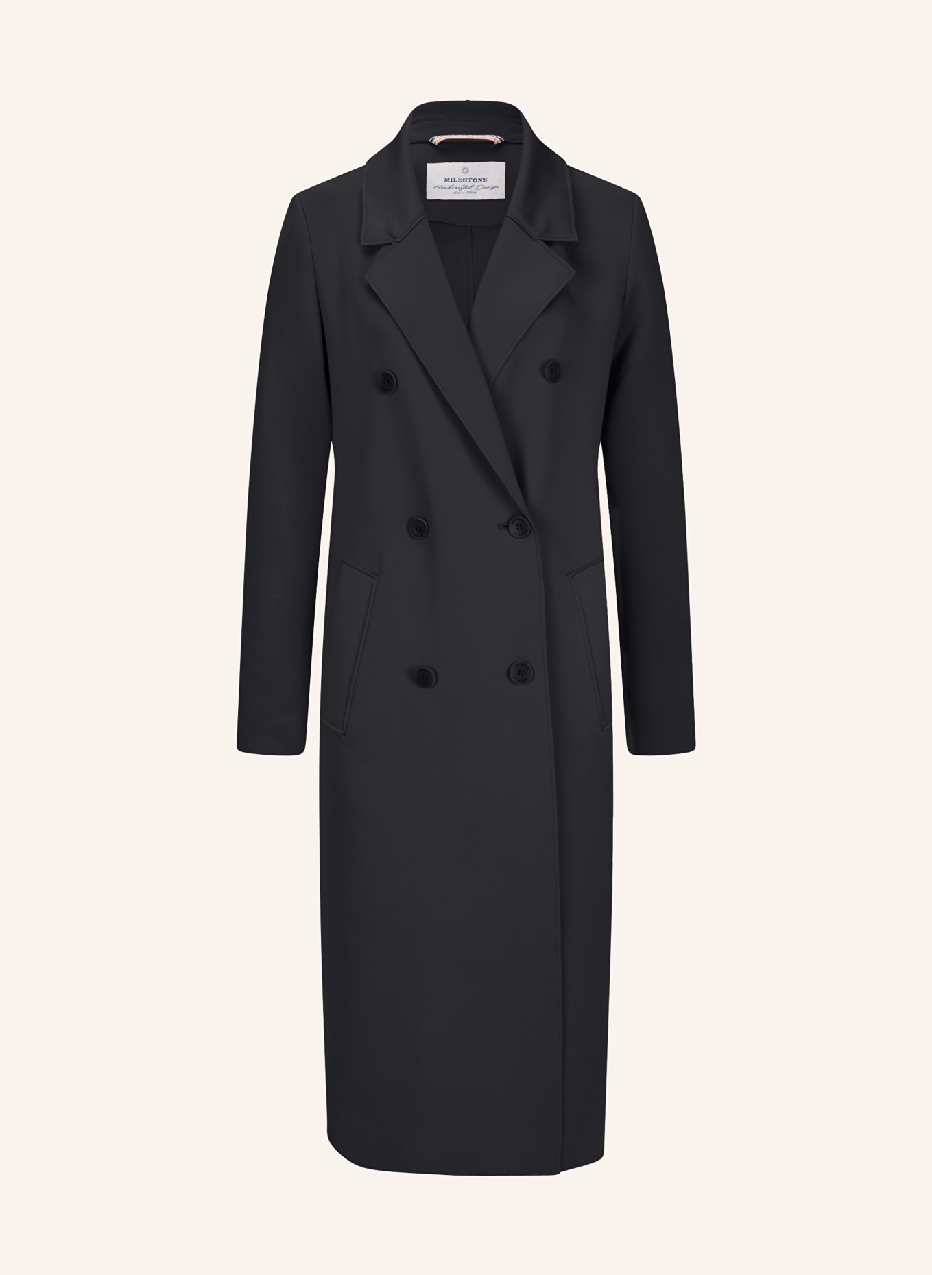 MILESTONE Coat ABBY, Color: BLACK (Image 1)