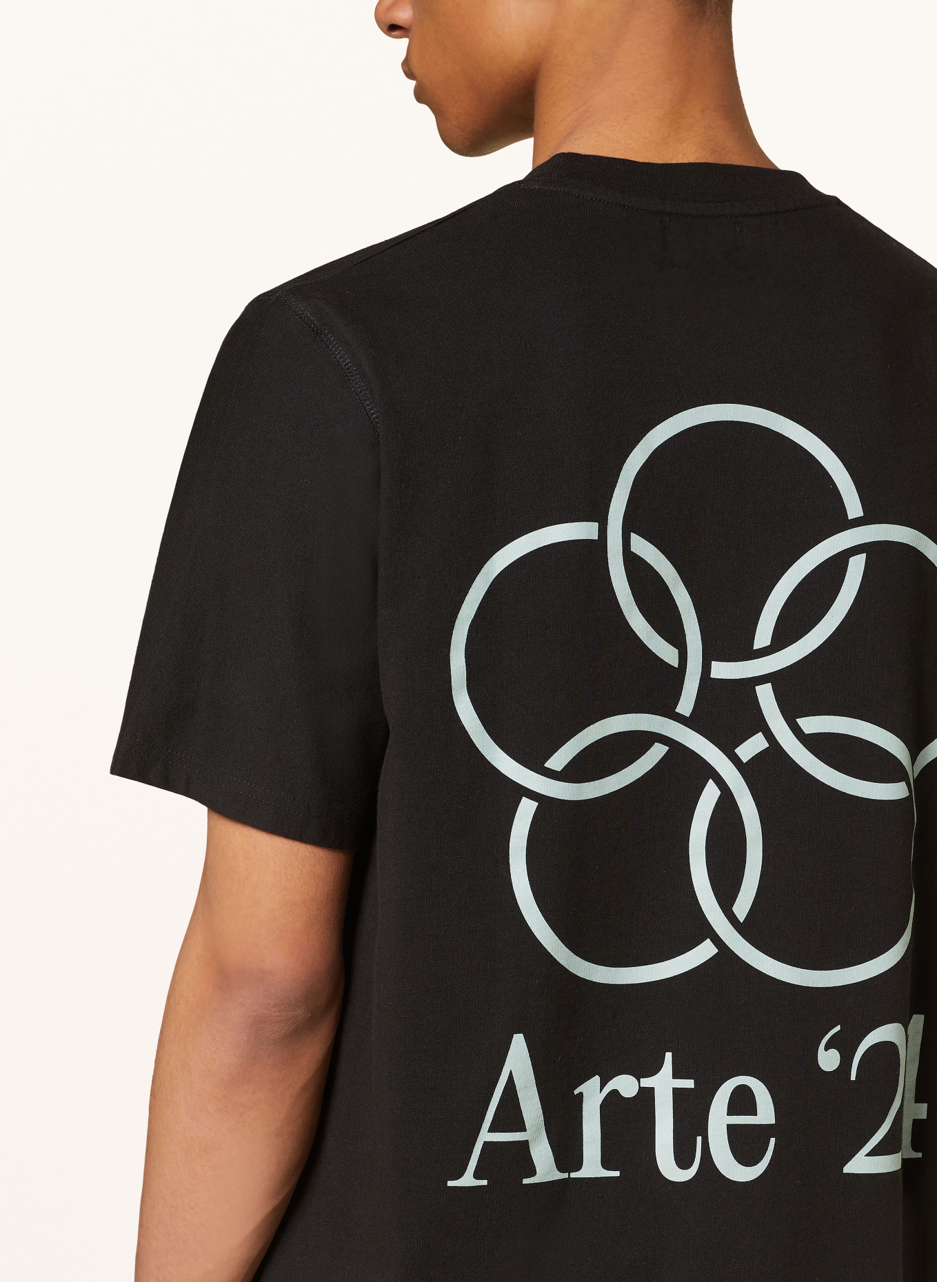 Arte Antwerp T-shirt, Color: BLACK (Image 4)