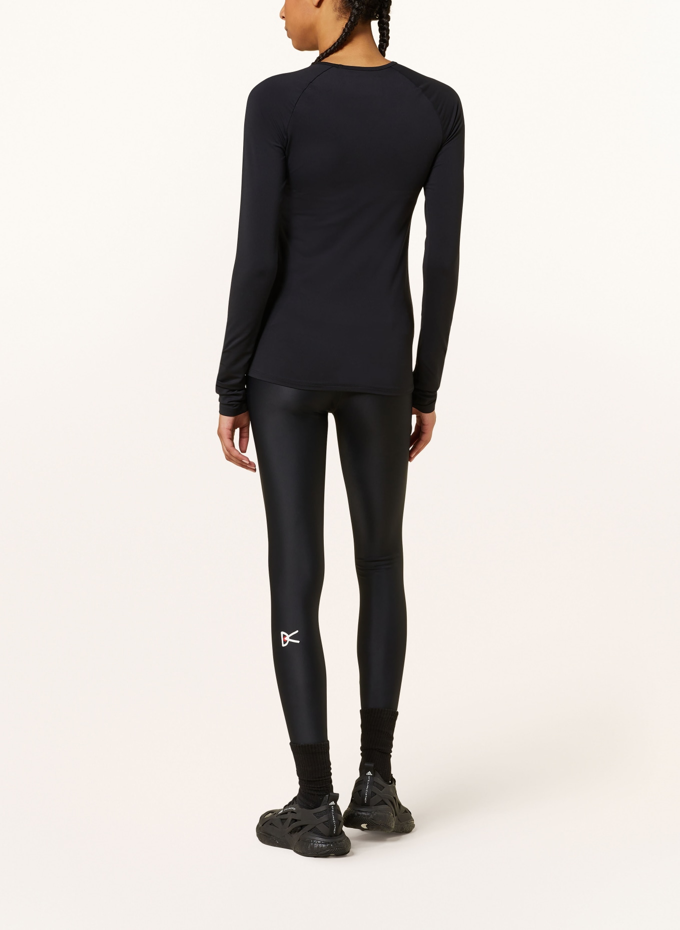 District Vision maillot de course: NOIR