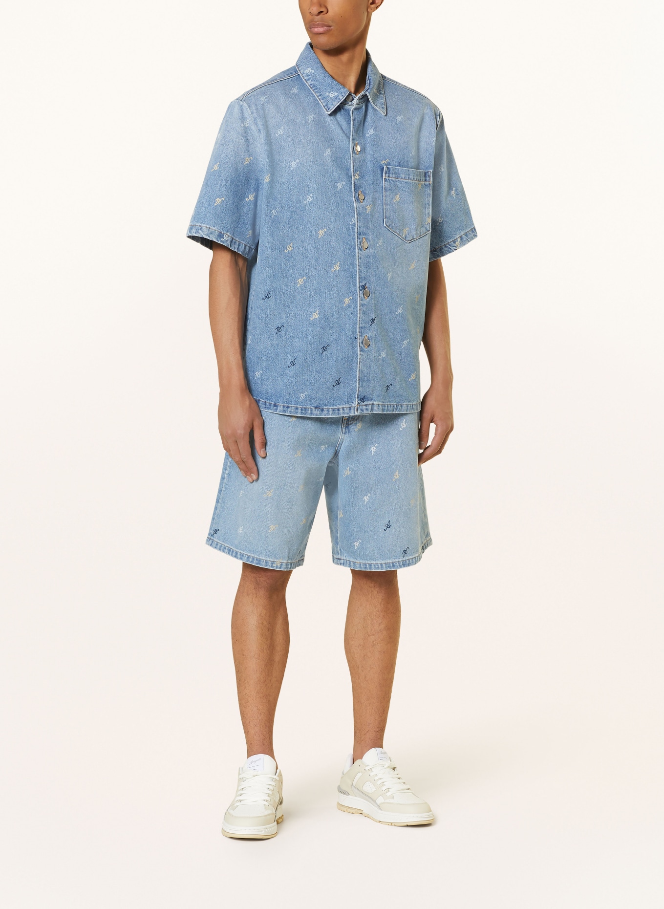 AXEL ARIGATO Denim shirt MILES comfort fit, Color: BLUE (Image 2)
