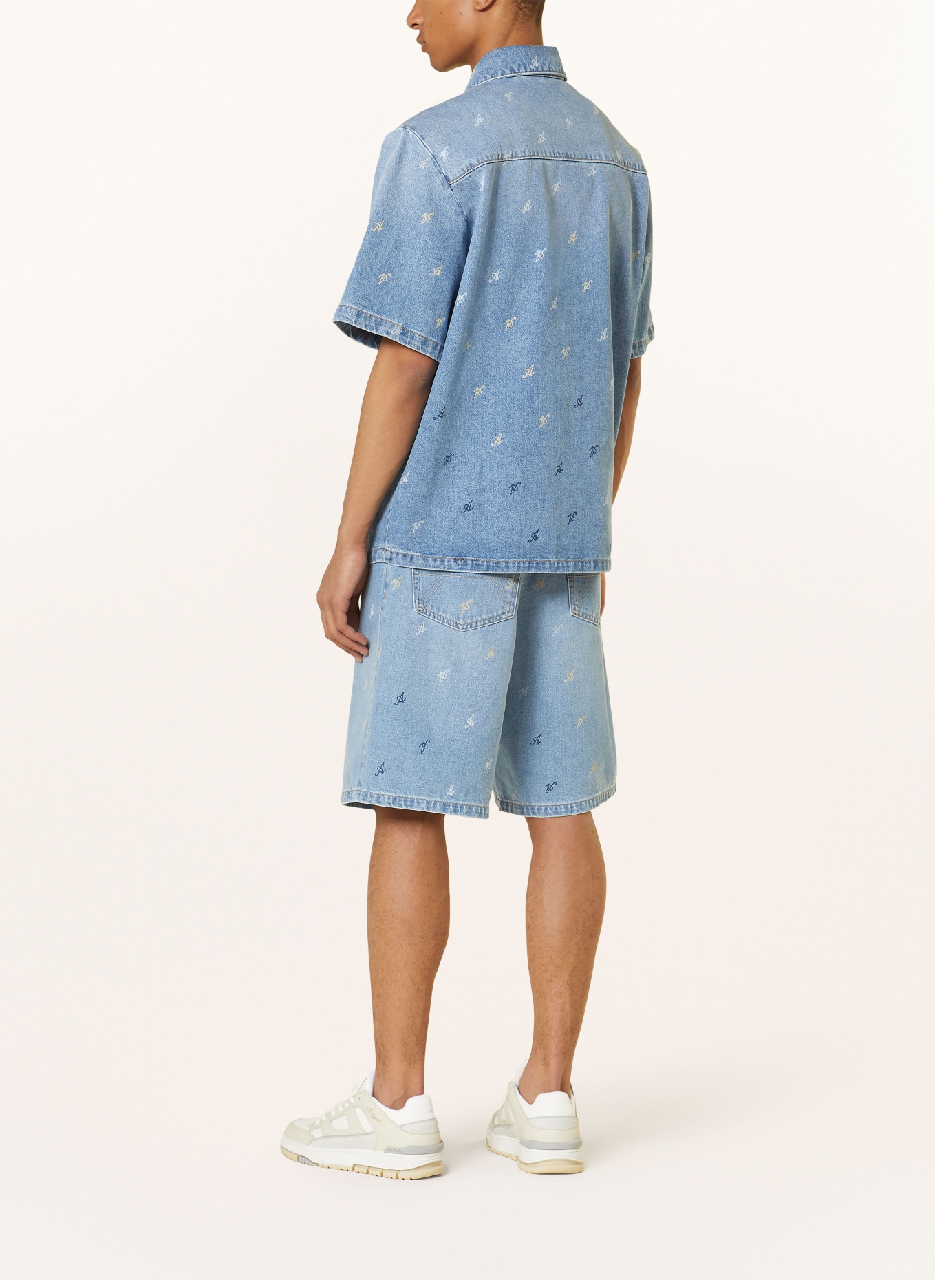 AXEL ARIGATO Denim shirt MILES comfort fit, Color: BLUE (Image 3)