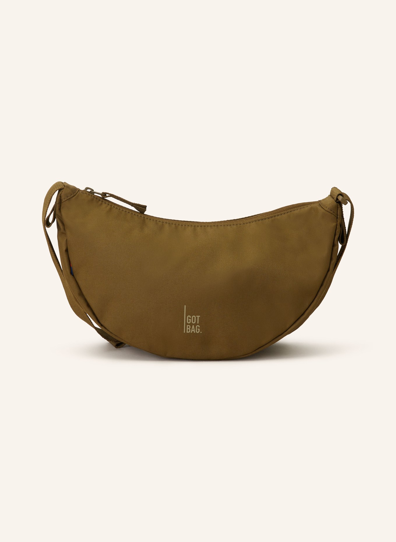 GOT BAG Crossbody bag MOON BAG SMALL, Color: OLIVE (Image 1)