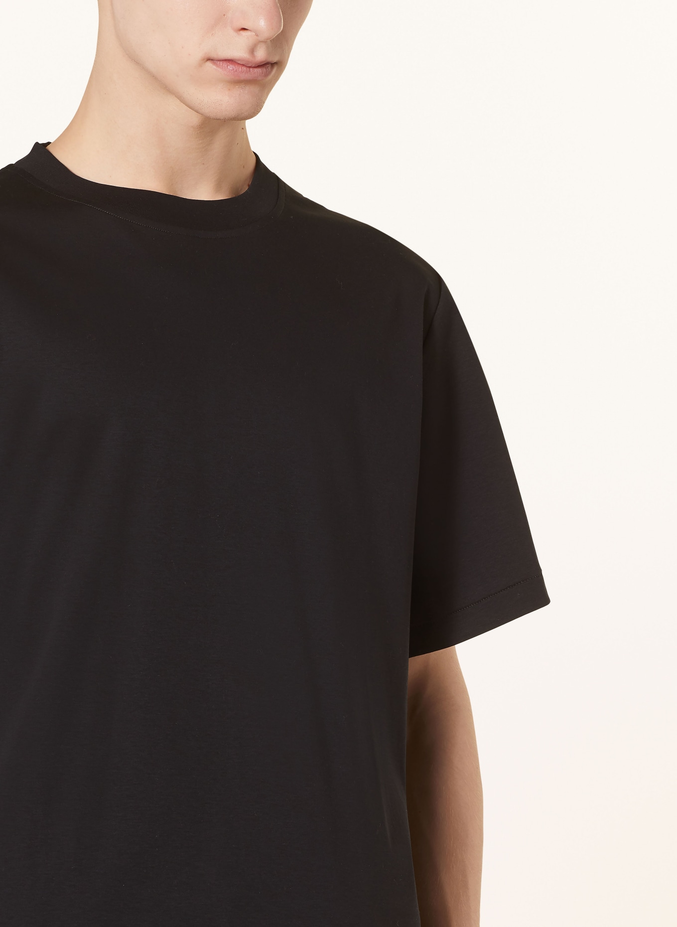 TIGER OF SWEDEN T-shirt LOGRA, Color: BLACK (Image 4)