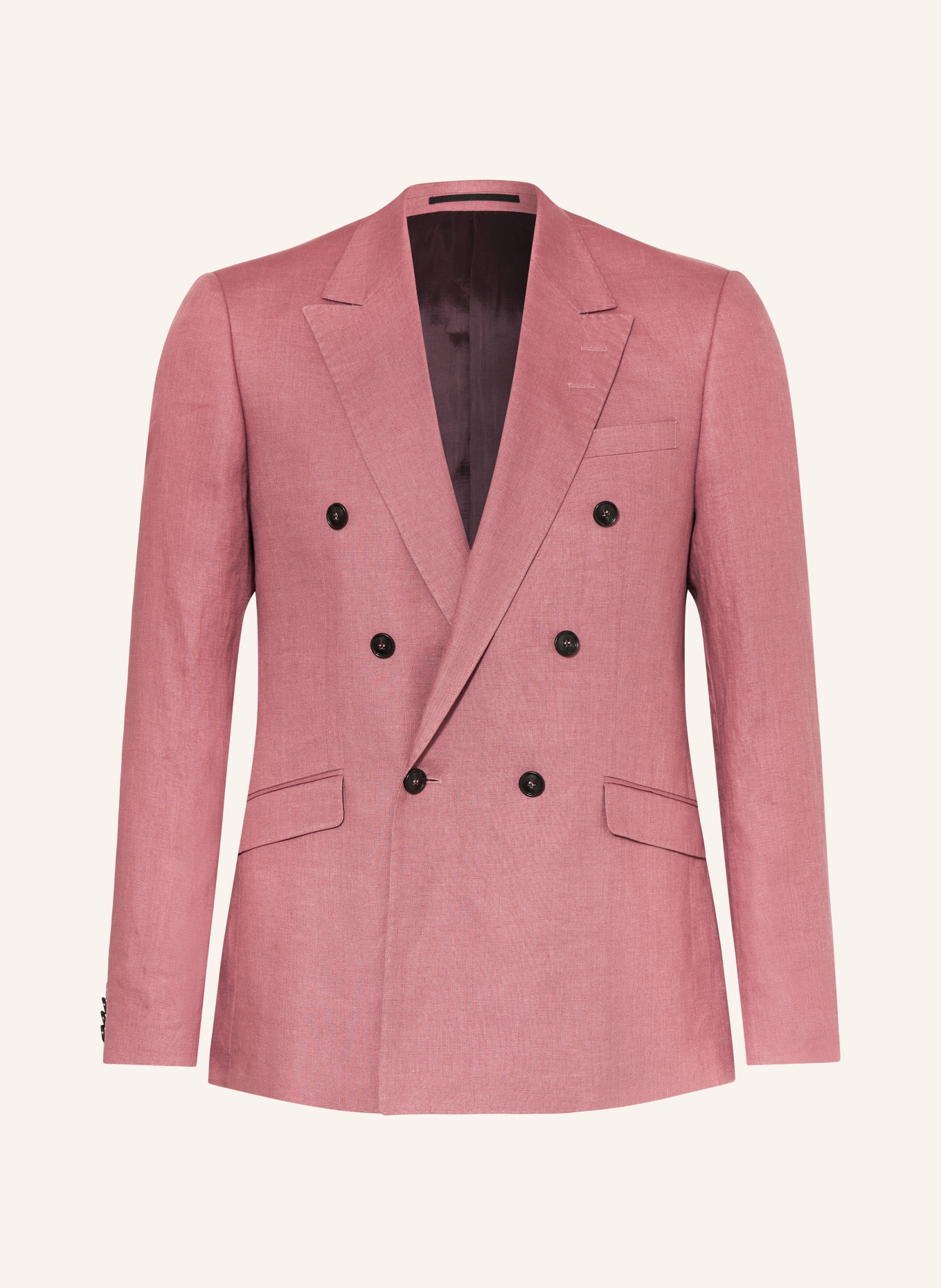 TIGER OF SWEDEN Suit jacket HELDIN slim fit in linen, Color: 1BS Rose Brown (Image 1)