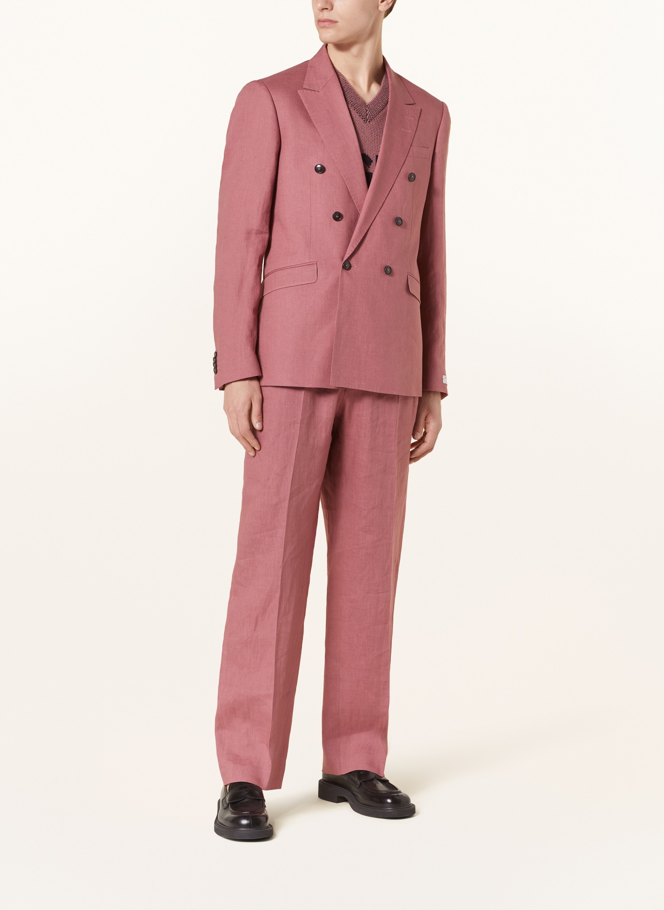 TIGER OF SWEDEN Suit jacket HELDIN slim fit in linen, Color: 1BS Rose Brown (Image 2)