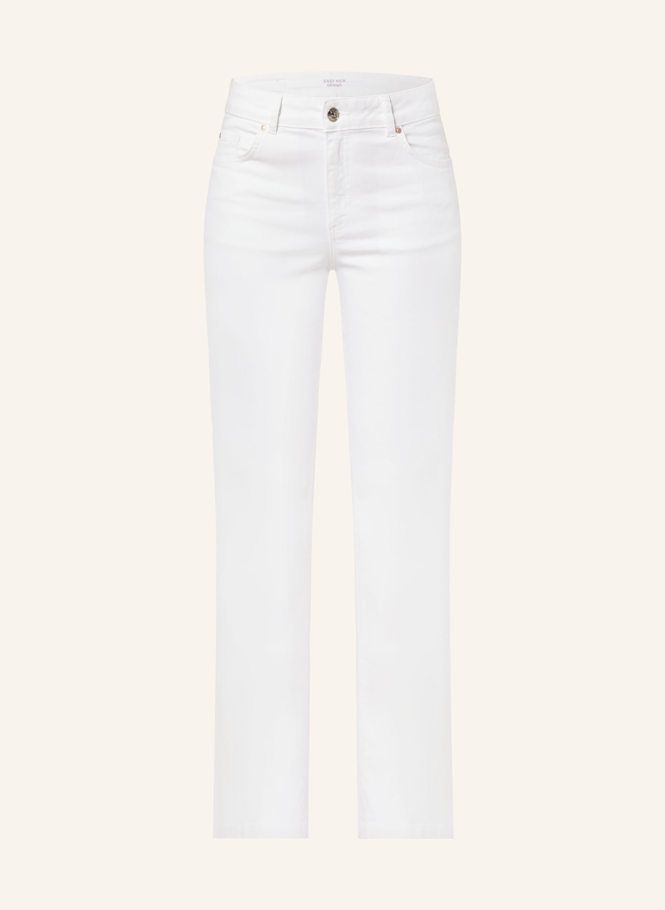 oui Flared Jeans, Farbe: WEISS (Bild 1)