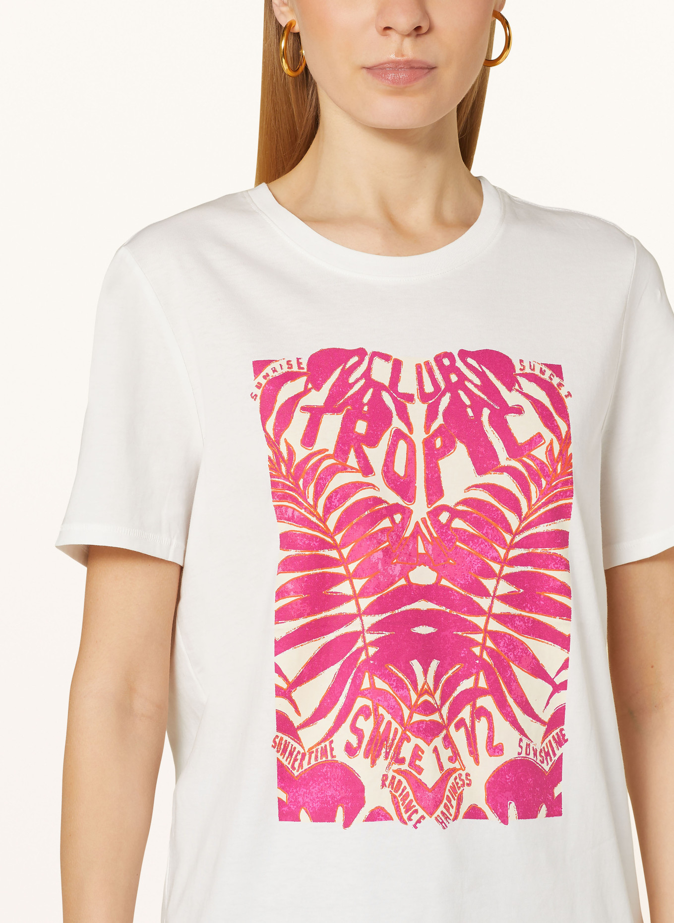 oui T-shirt, Kolor: BIAŁY (Obrazek 4)
