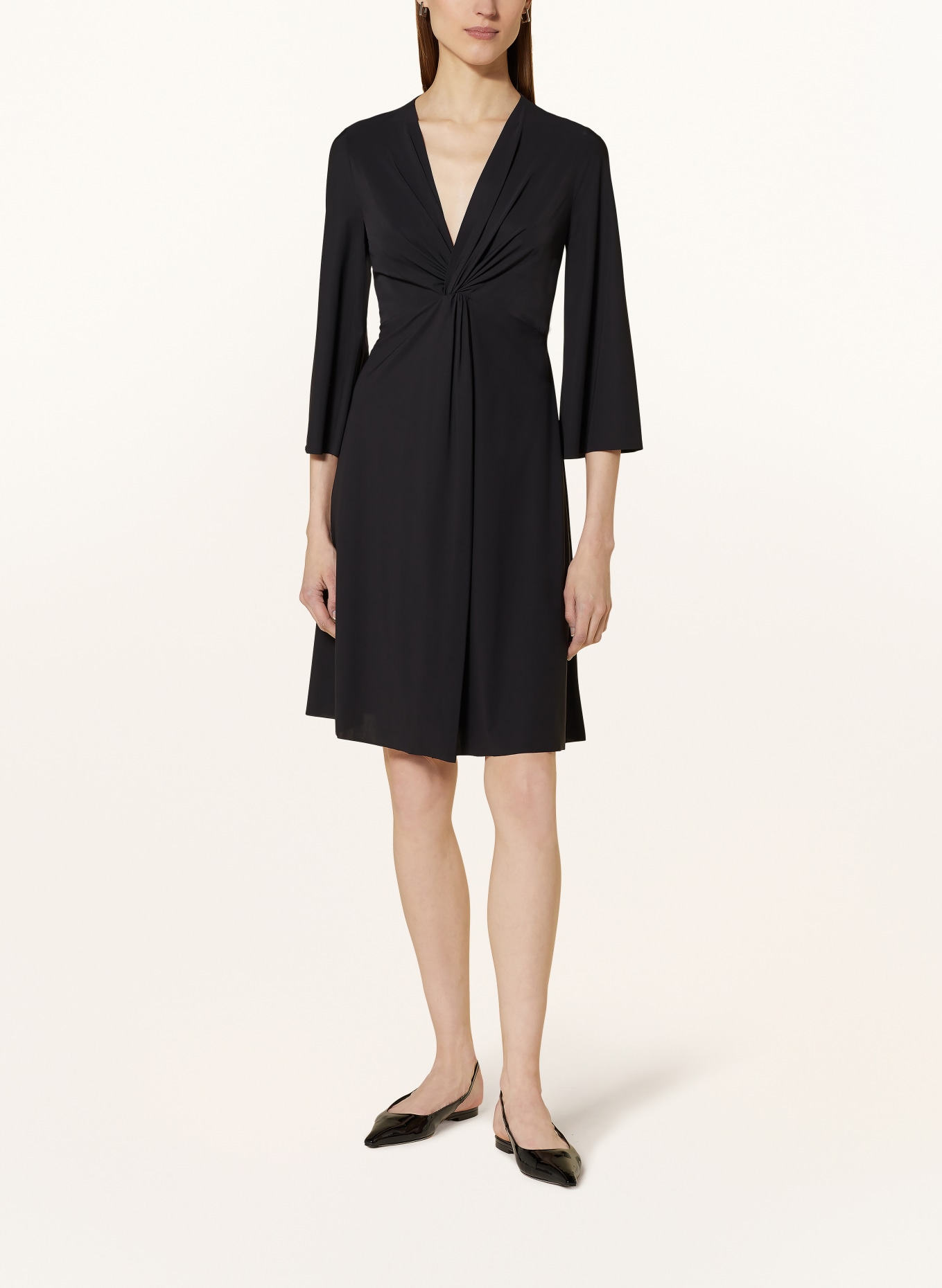 RAFFAELLO ROSSI Dress JAMELIA in wrap look, Color: BLACK (Image 2)