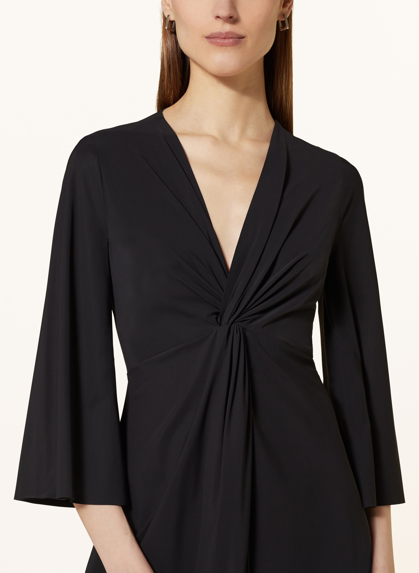 RAFFAELLO ROSSI Dress JAMELIA in wrap look, Color: BLACK (Image 4)