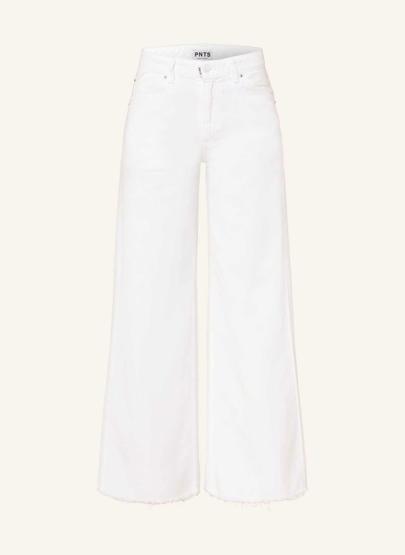 PNTS Straight jeans 16_THE RAVER, Color: 99 SNOW WHITE (Image 1)