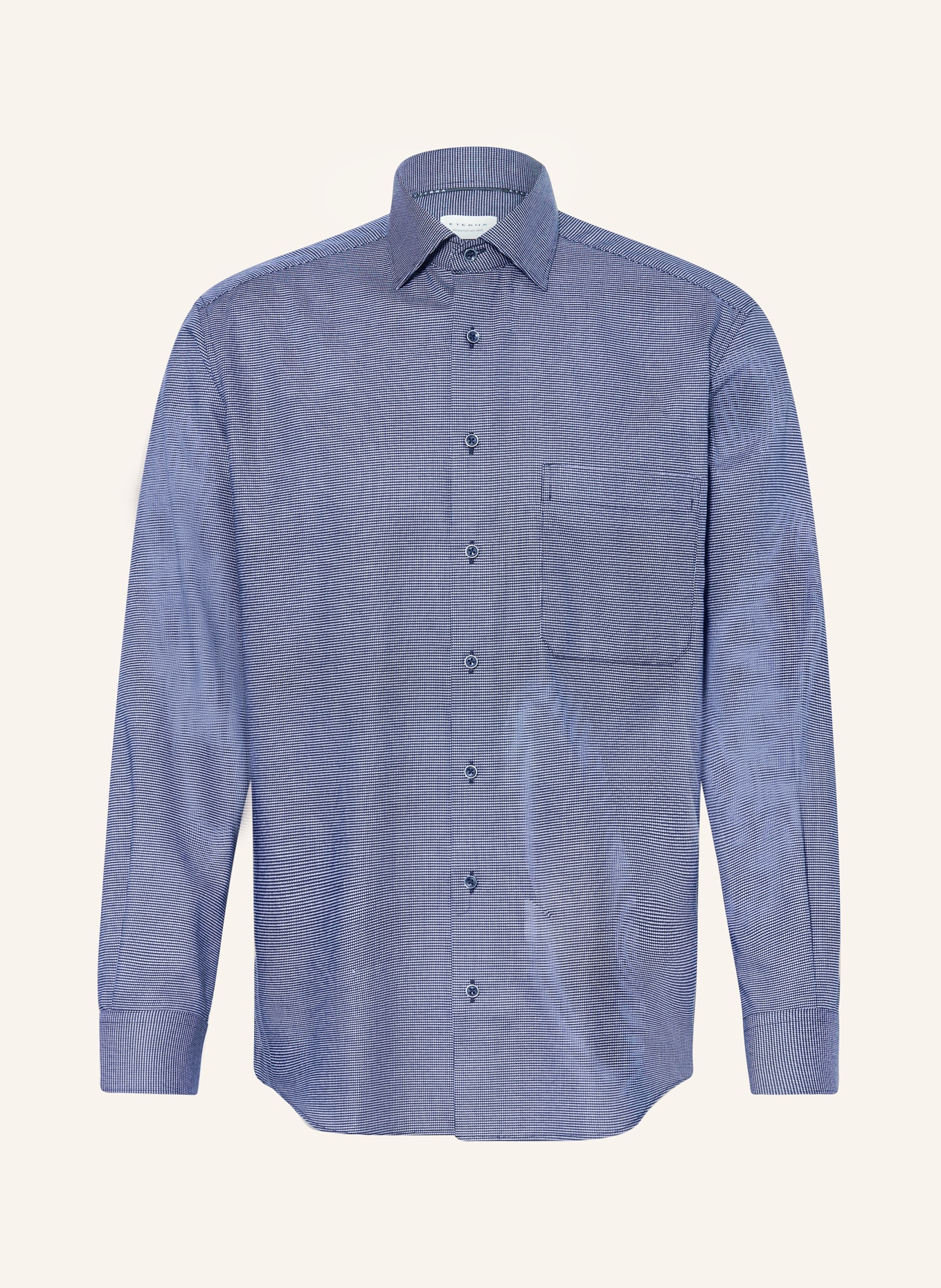 ETERNA Shirt Luxor 24/Seven comfort fit, Color: DARK BLUE/ WHITE (Image 1)