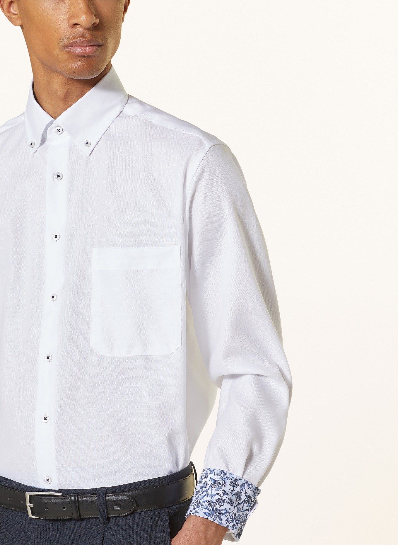 ETERNA Oxford shirt comfort fit, Color: WHITE (Image 4)