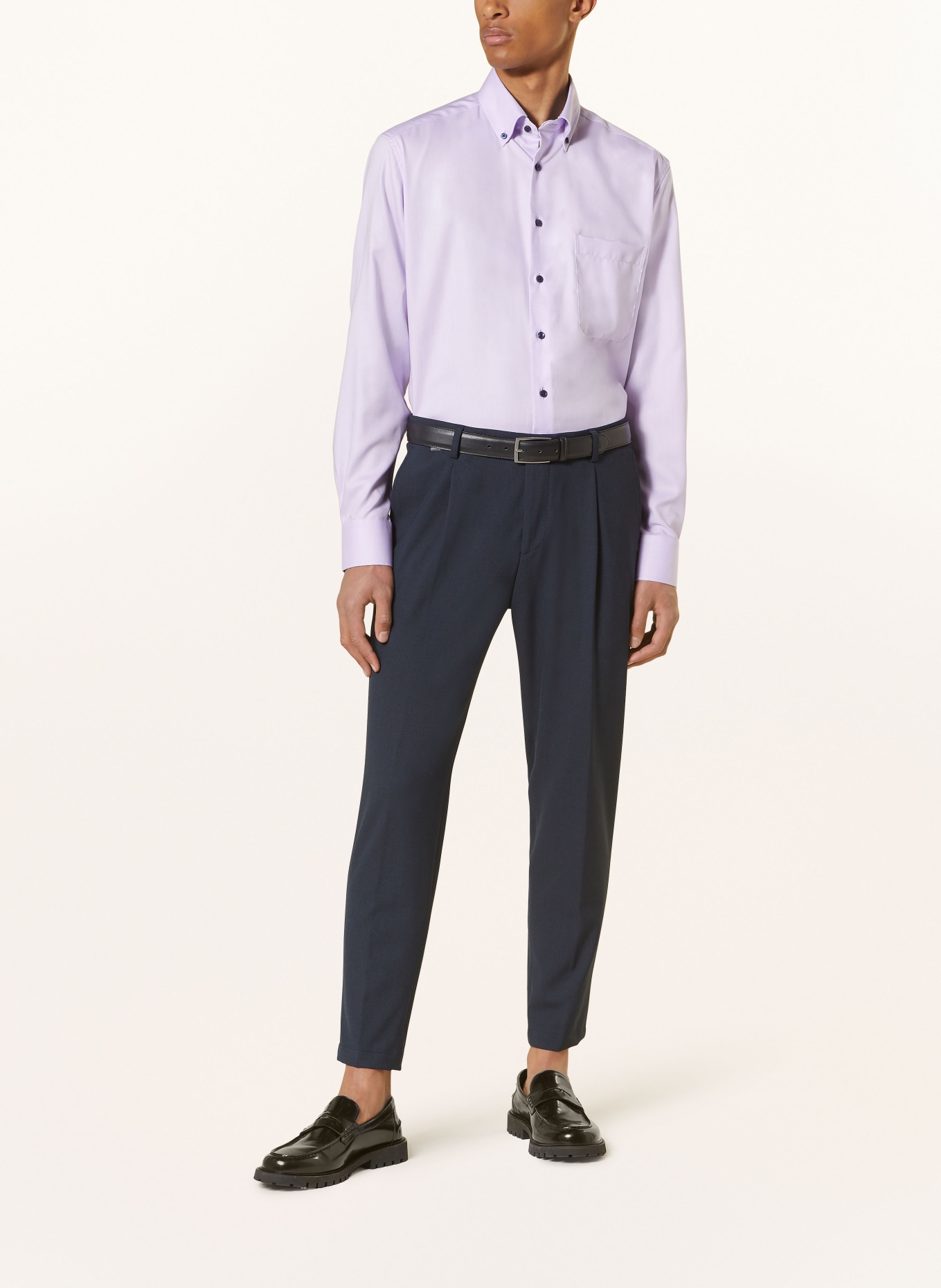 ETERNA Oxford shirt comfort fit, Color: LIGHT PURPLE (Image 2)