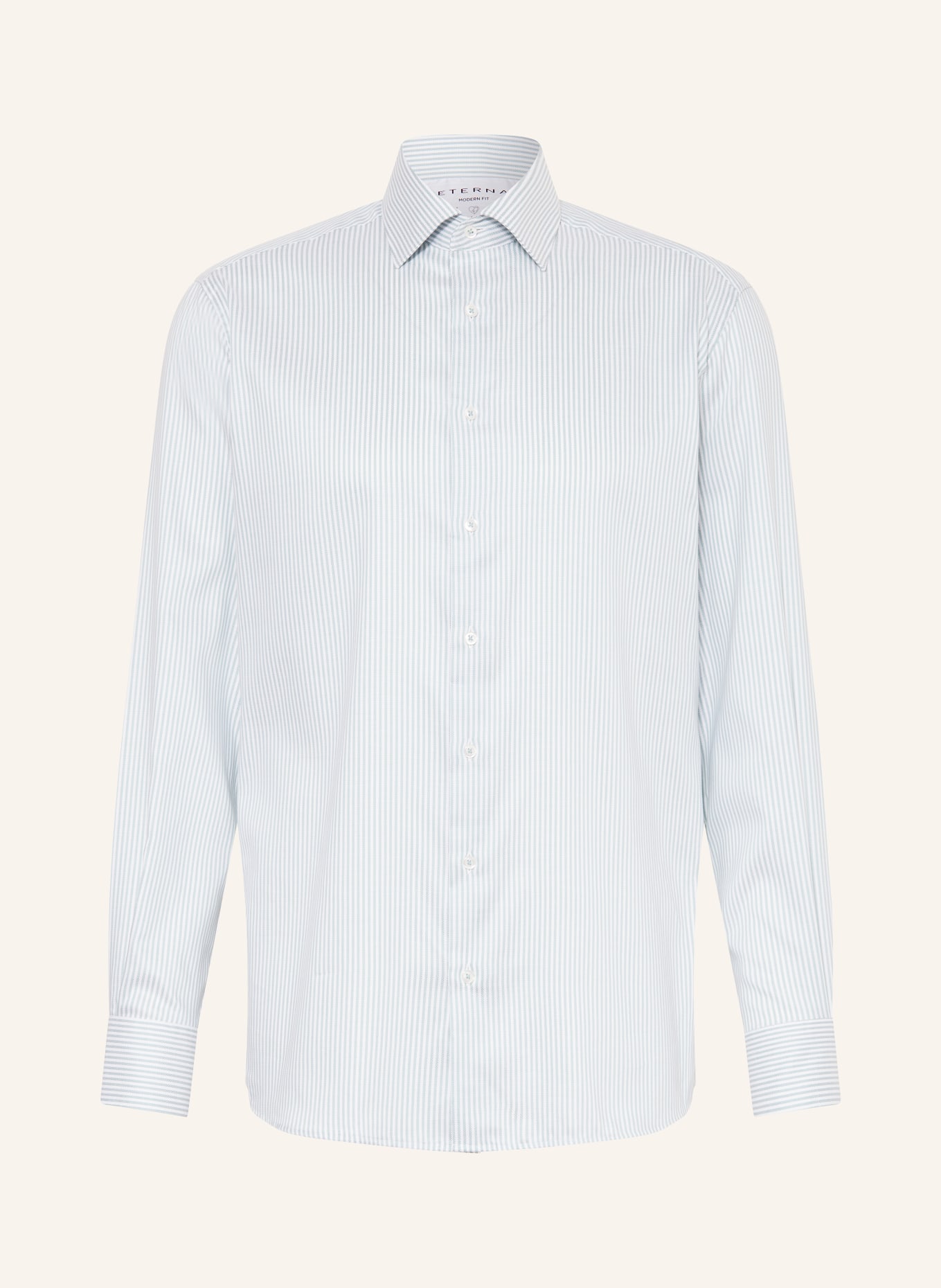 ETERNA Shirt modern fit, Color: MINT/ WHITE (Image 1)
