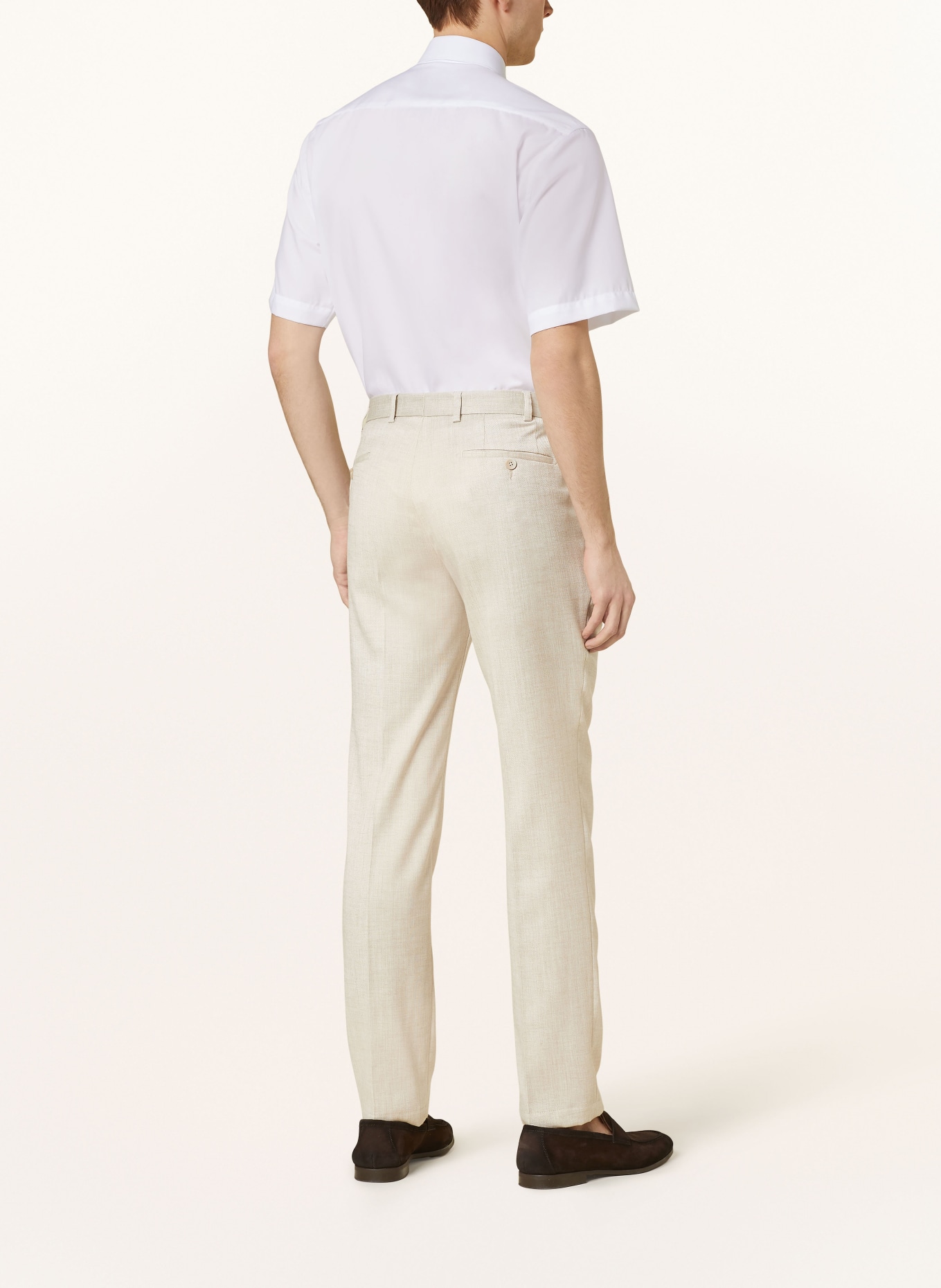 ETERNA Short sleeve shirt modern fit, Color: WHITE (Image 3)