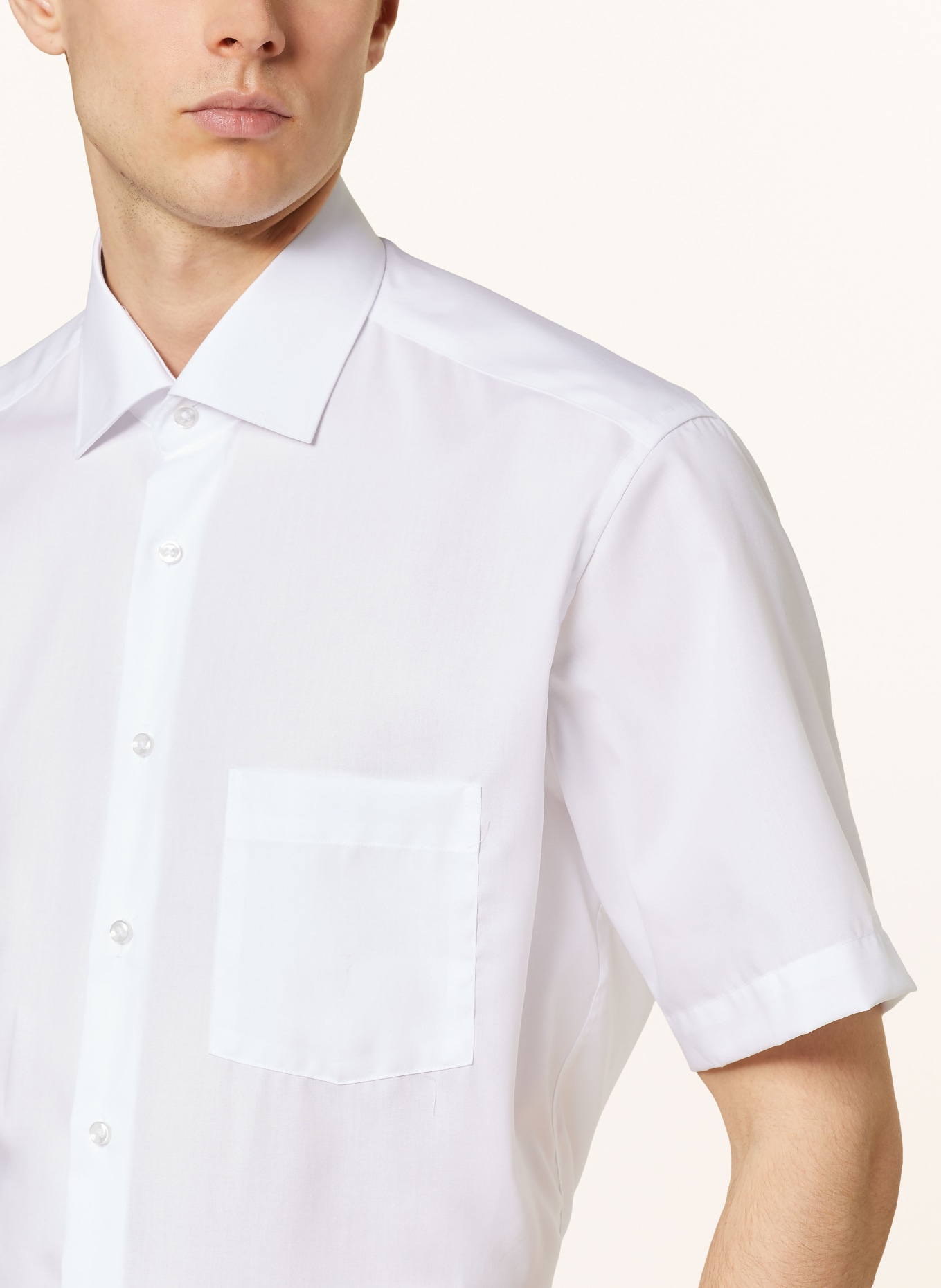 ETERNA Košile s krátkým rukávem Modern Fit, Barva: BÍLÁ (Obrázek 4)