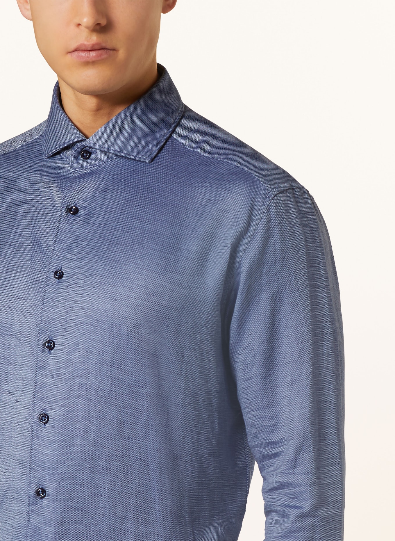 ETERNA 1863 Shirt modern fit, Color: DARK BLUE (Image 4)
