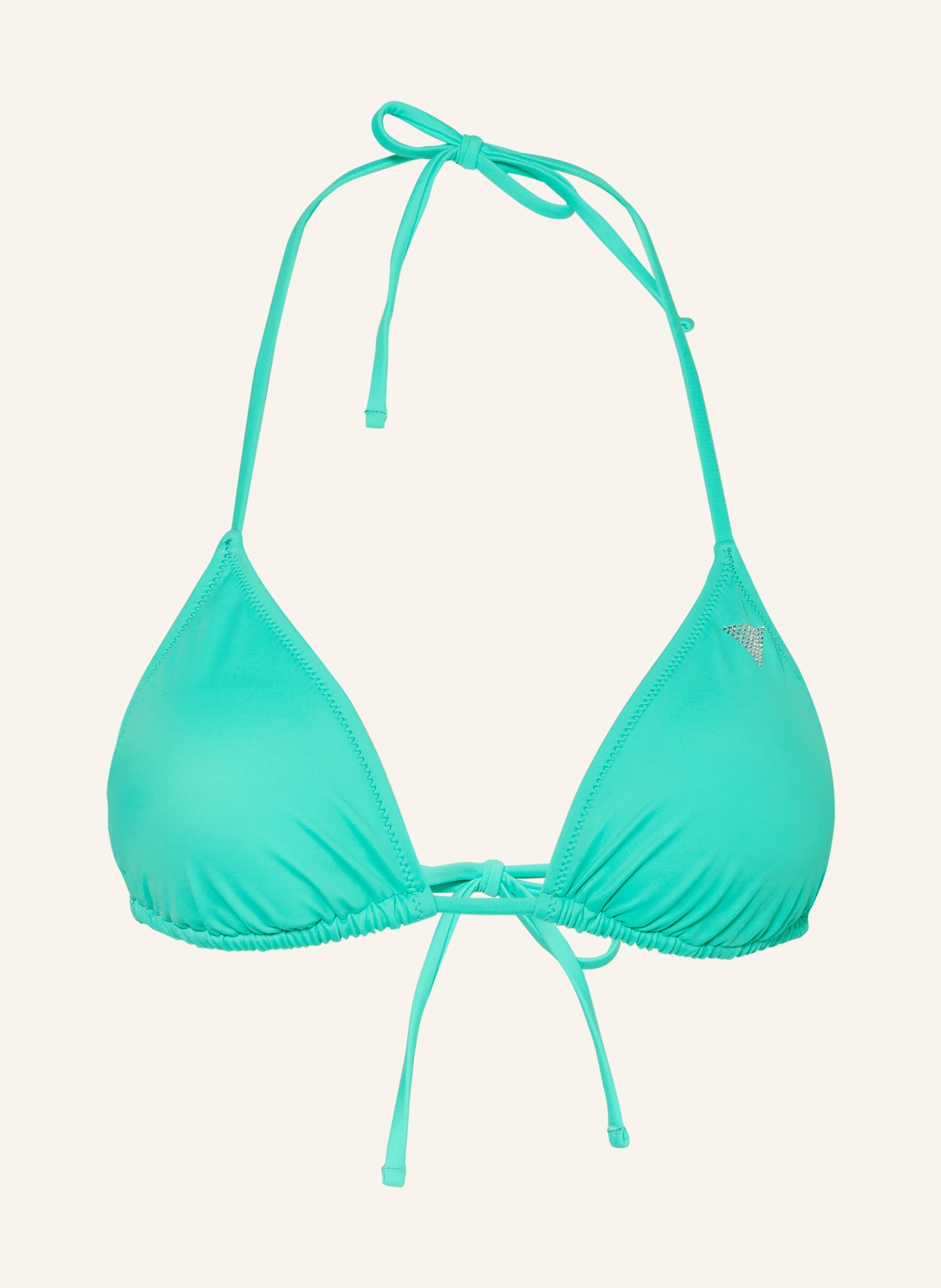 GUESS Triangle bikini top, Color: MINT (Image 1)