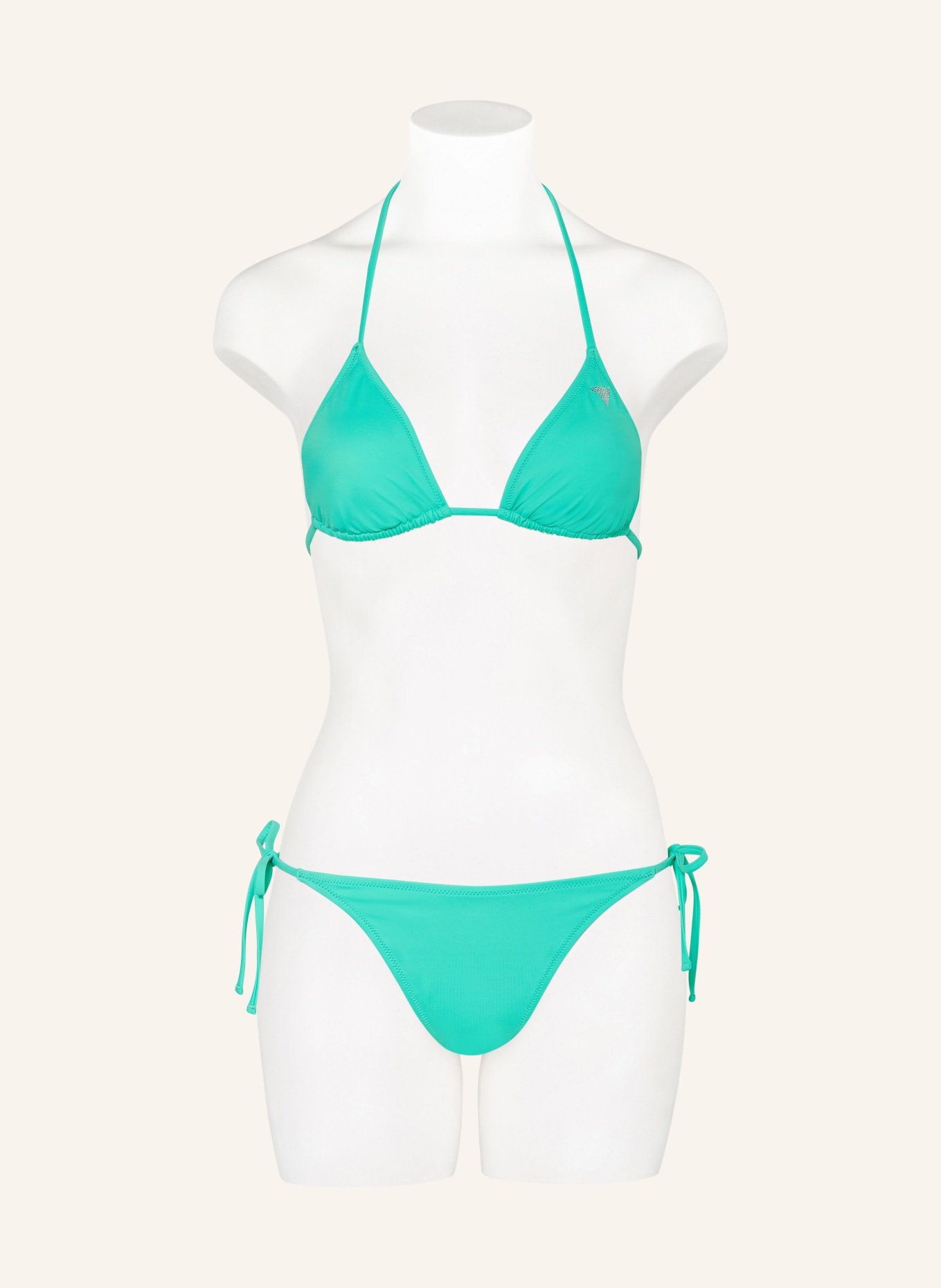 GUESS Triangle bikini top, Color: MINT (Image 2)