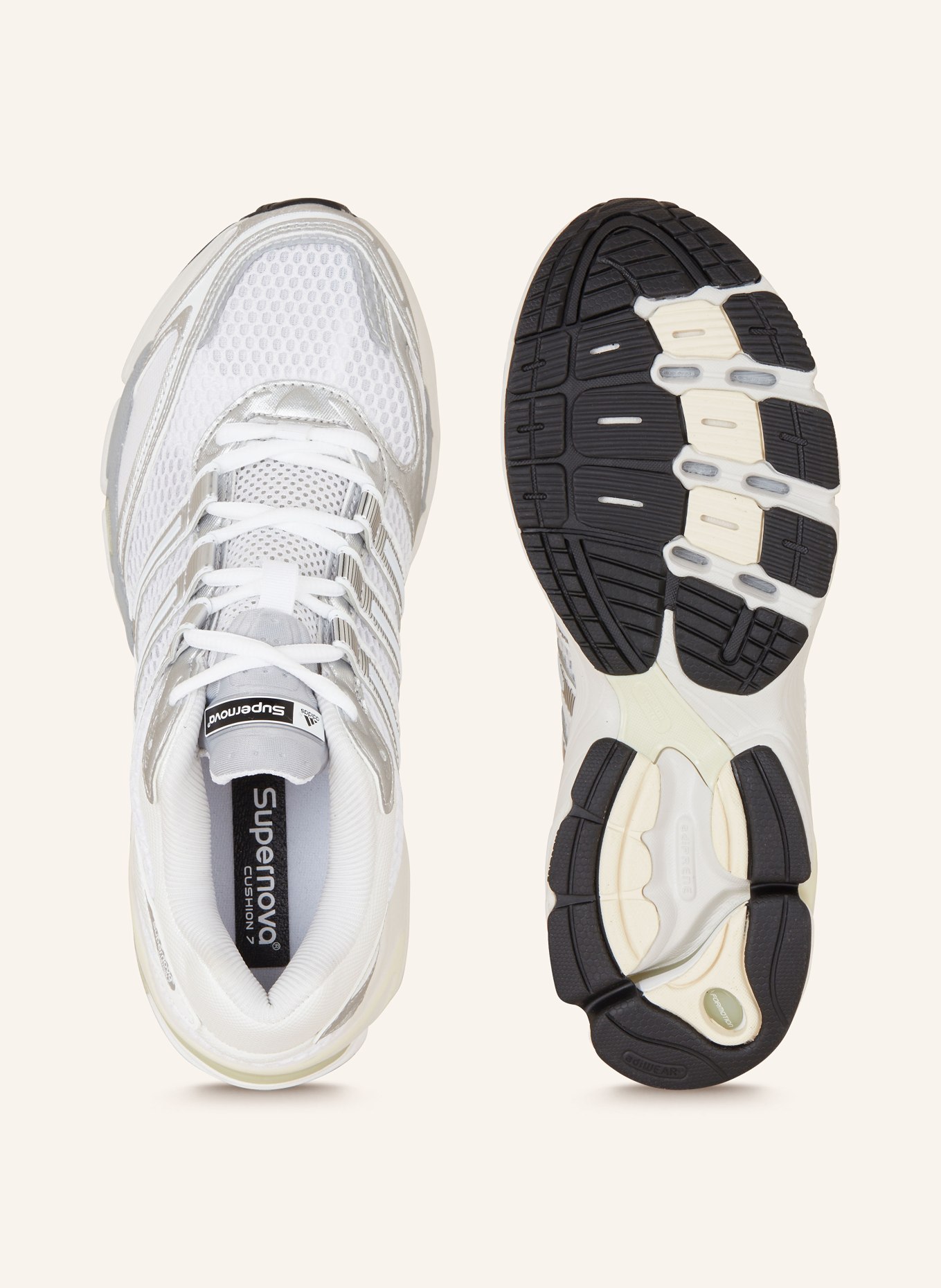 adidas Originals Sneakers SUPERNOVA CUSHION 7, Color: WHITE/ SILVER (Image 5)