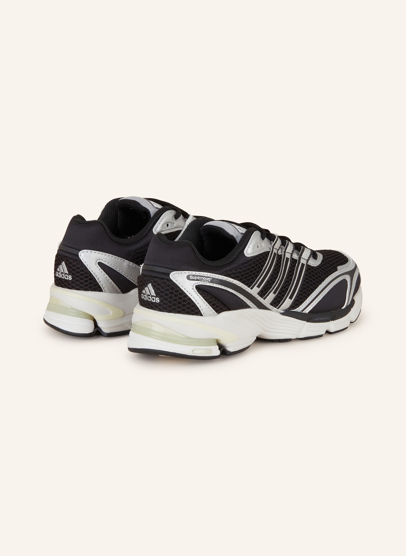 adidas Originals Sneakers SUPERNOVA CUSHION 7, Color: BLACK/ SILVER (Image 2)