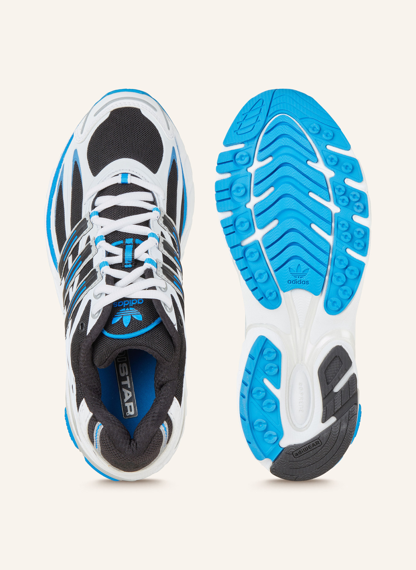 adidas Originals Sneakers ADISTAR CUSHION, Color: BLACK/ WHITE/ BLUE (Image 5)