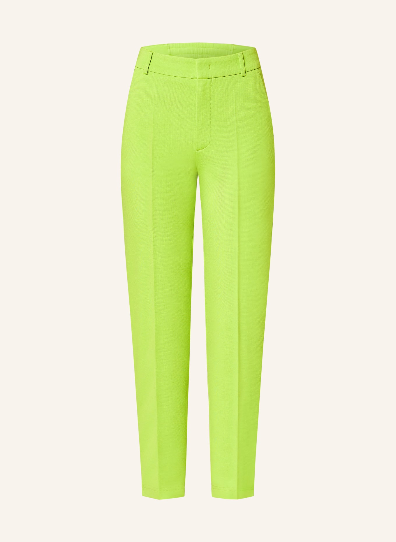 oui Jersey pants, Color: LIGHT GREEN (Image 1)
