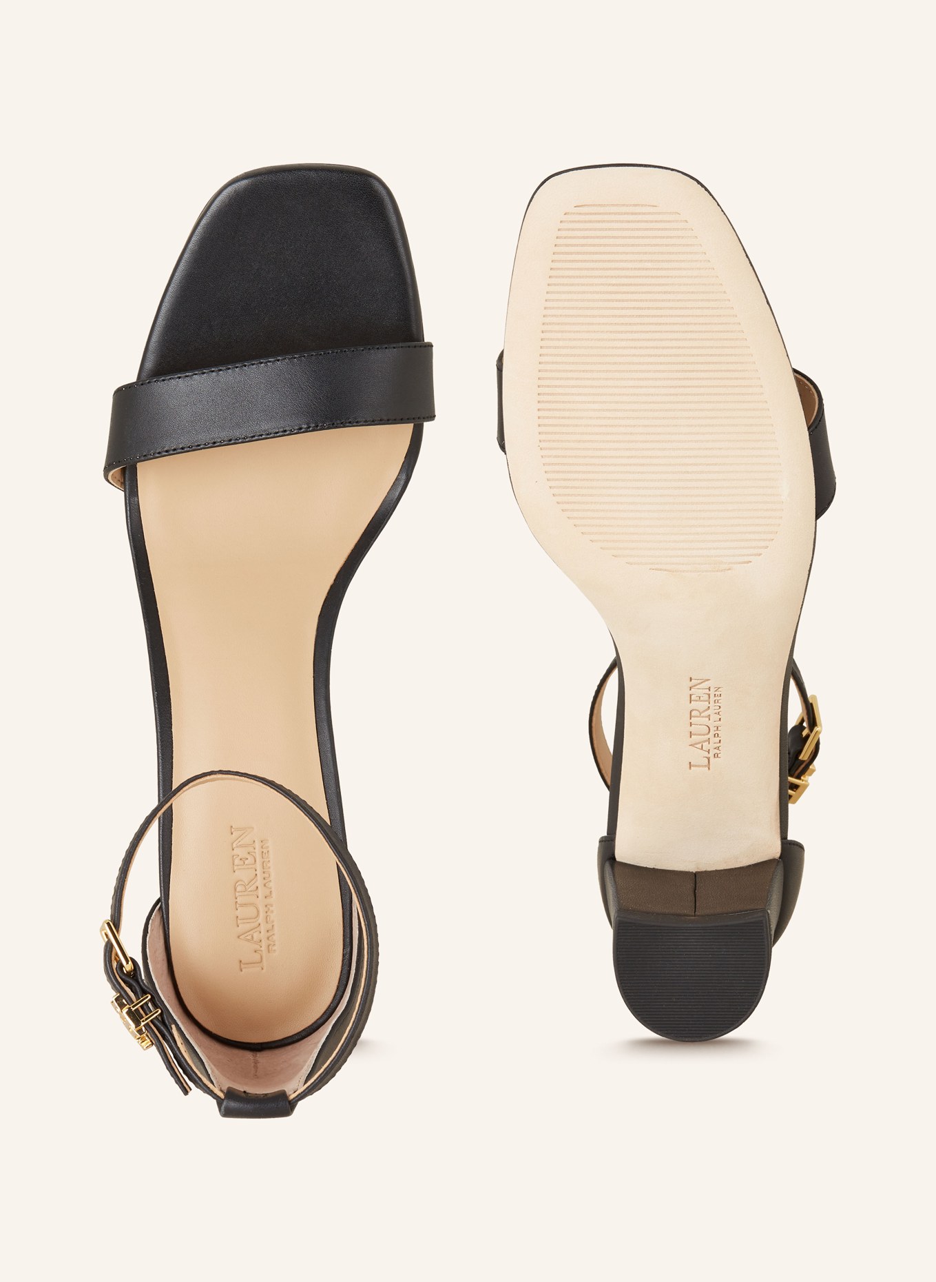 LAUREN RALPH LAUREN Sandals LOGAN, Color: BLACK (Image 5)