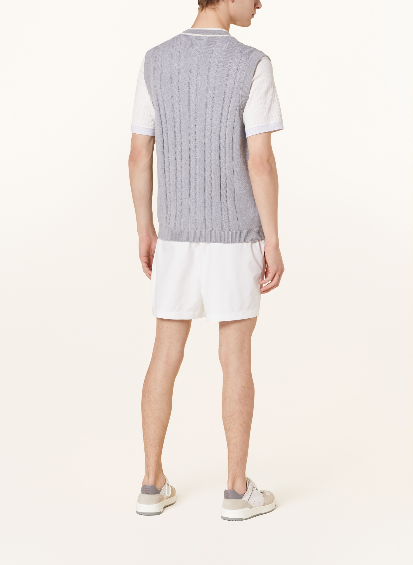 BRUNELLO CUCINELLI Sweater vest, Color: GRAY (Image 3)