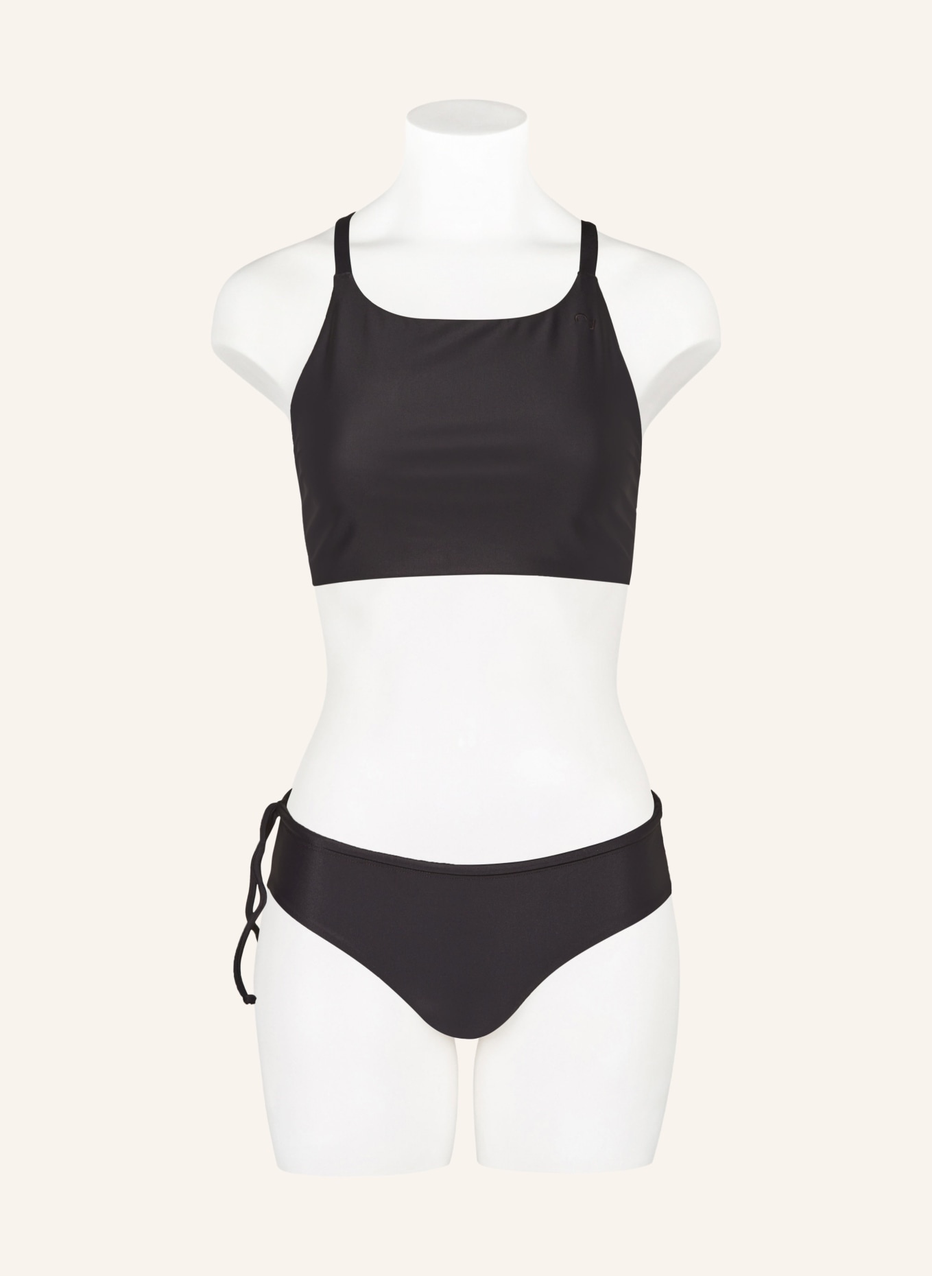 Oy Surf High-Waist-Bikini-Hose OPAH mit UV-Schutz, Farbe: SCHWARZ (Bild 2)