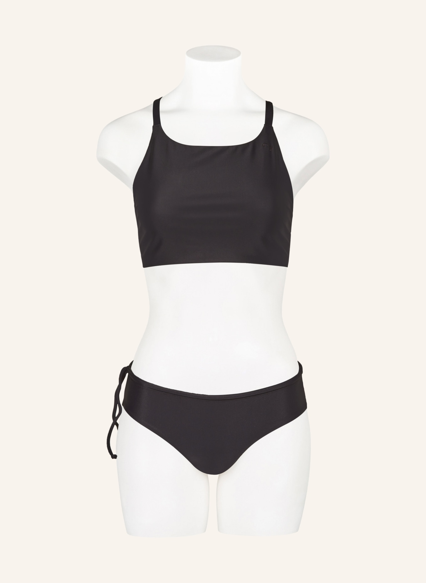 Oy Surf High Waist bikinové kalhotky OPAH s UV ochranou, Barva: ČERNÁ (Obrázek 2)