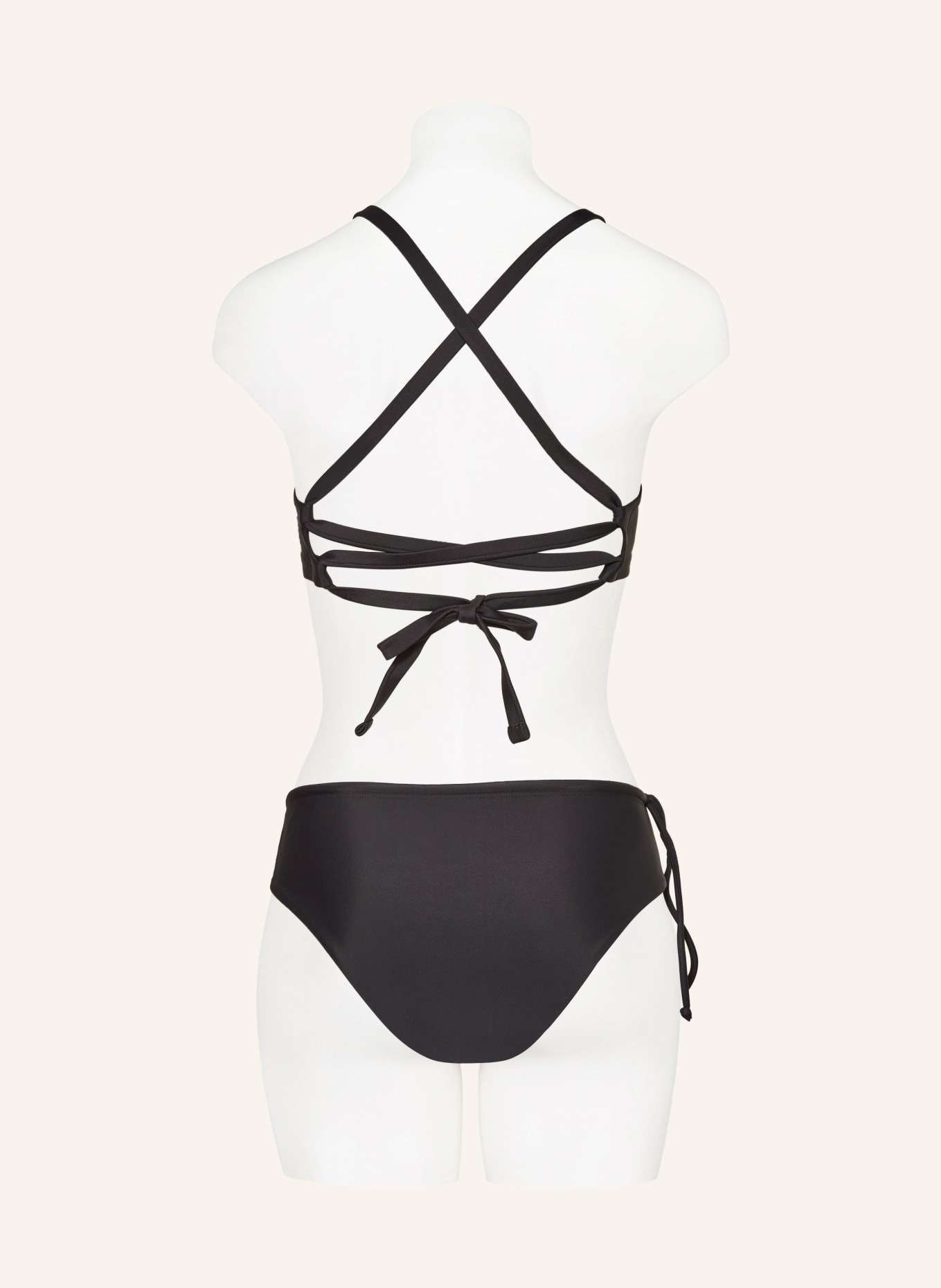 Oy Surf High-waist bikini bottoms OPAH with UV protection, Color: BLACK (Image 3)