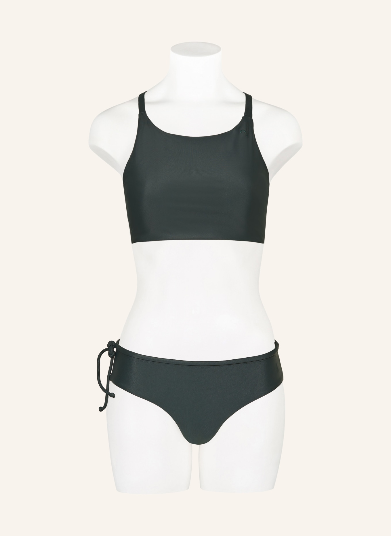 Oy Surf High-Waist-Bikini-Hose OPAH mit UV-Schutz, Farbe: DUNKELGRÜN (Bild 2)