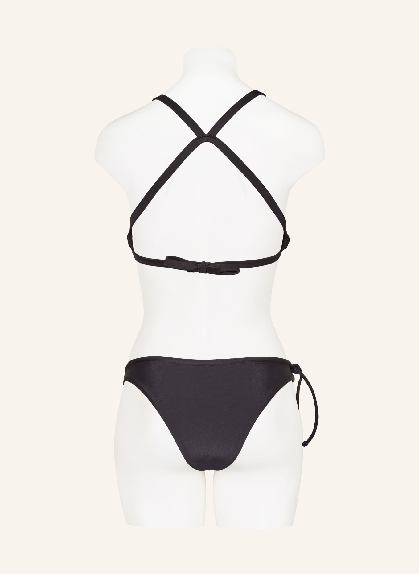 Oy Surf Triangle bikini top ESOX with UV protection, Color: BLACK (Image 3)