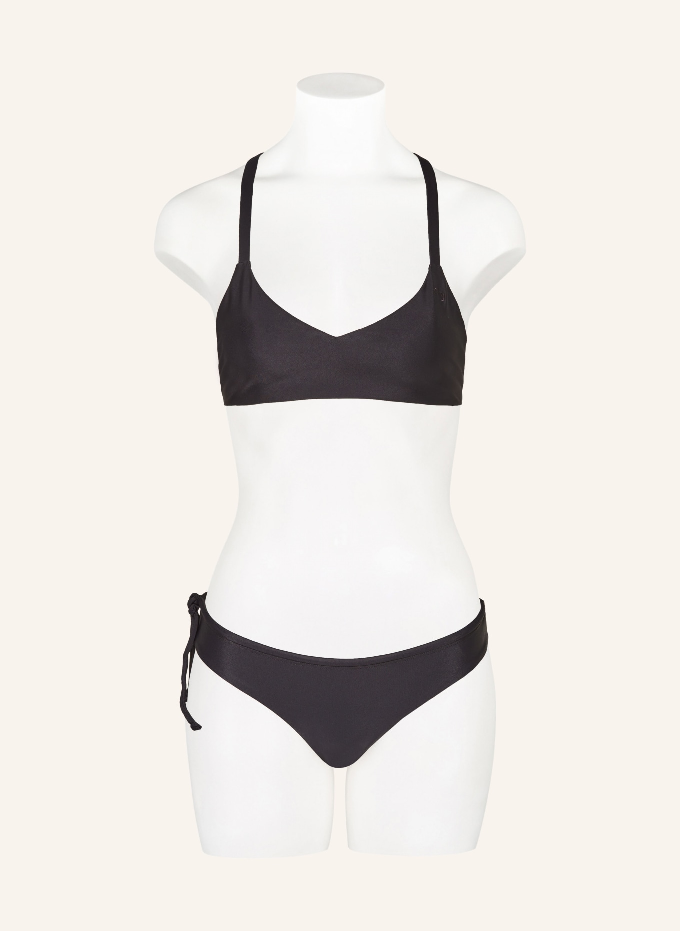 Oy Surf Brazilian bikini bottoms TOPE with UV protection, Color: BLACK (Image 2)