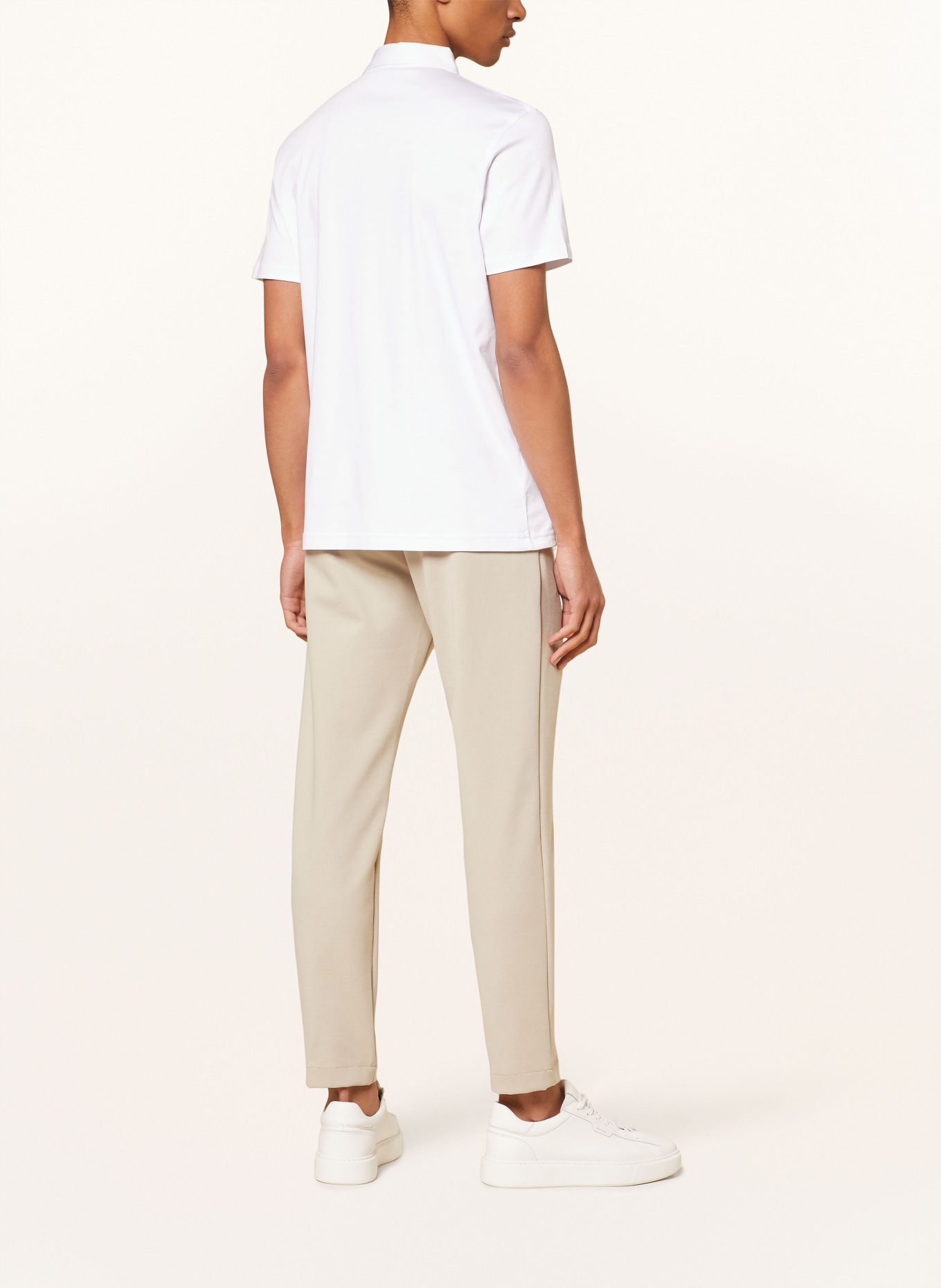 STRELLSON Jersey-Poloshirt PEPE Regular Fit, Farbe: WEISS (Bild 3)