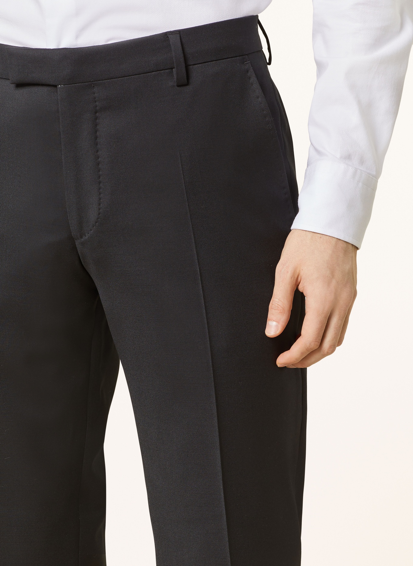 JOOP! Spodnie garniturowe slim fit, Kolor: 001 Black                      001 (Obrazek 7)