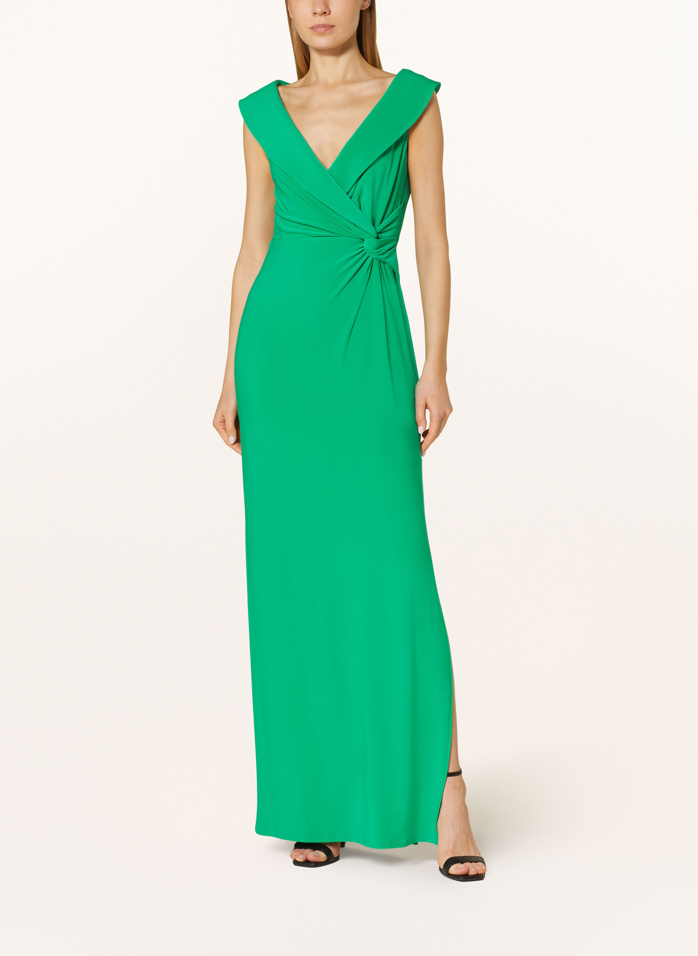 Joseph Ribkoff SIGNATURE Jersey dress, Color: GREEN (Image 2)