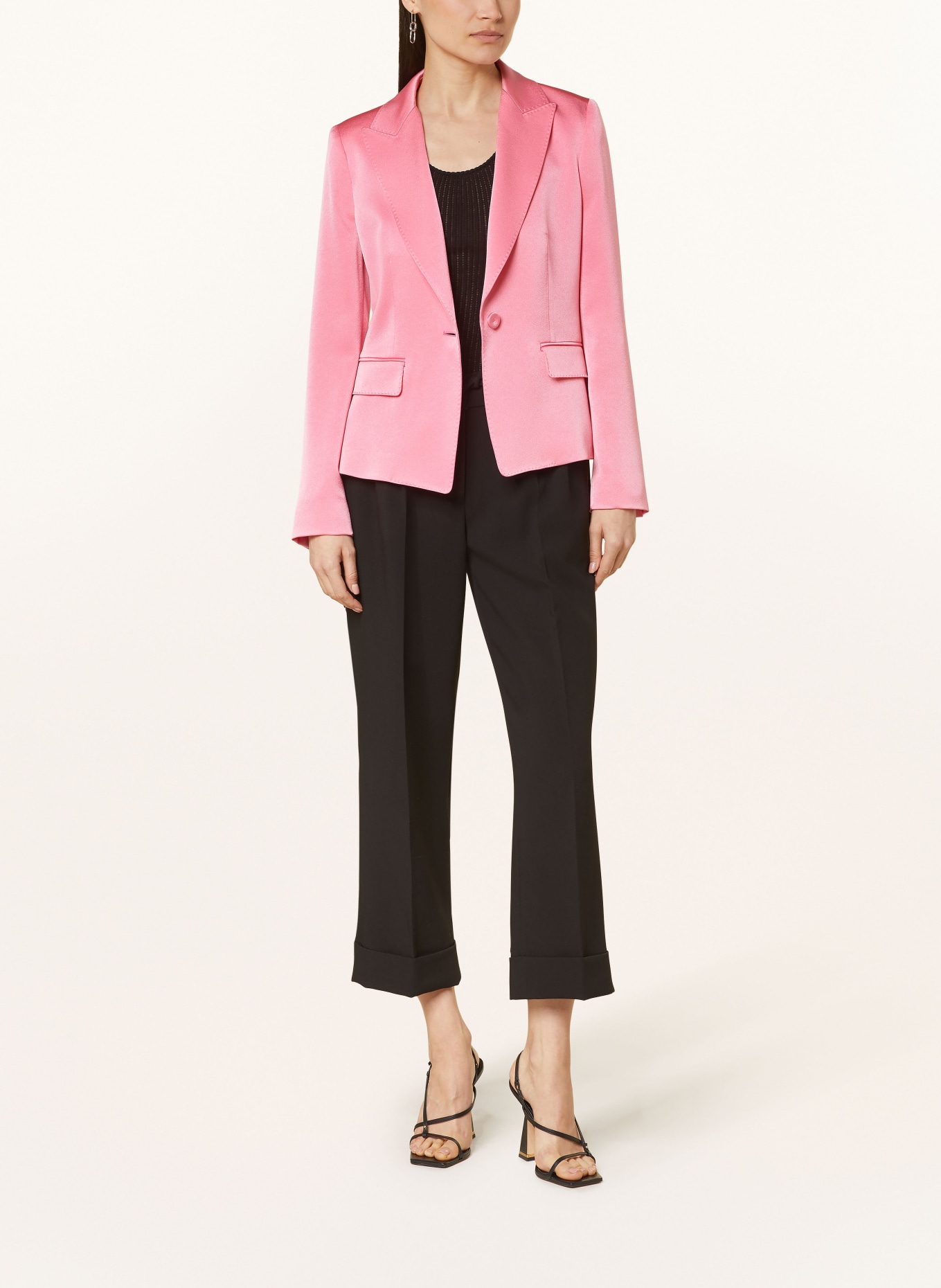 MARELLA Satin blazer DANTE, Color: NEON PINK (Image 2)