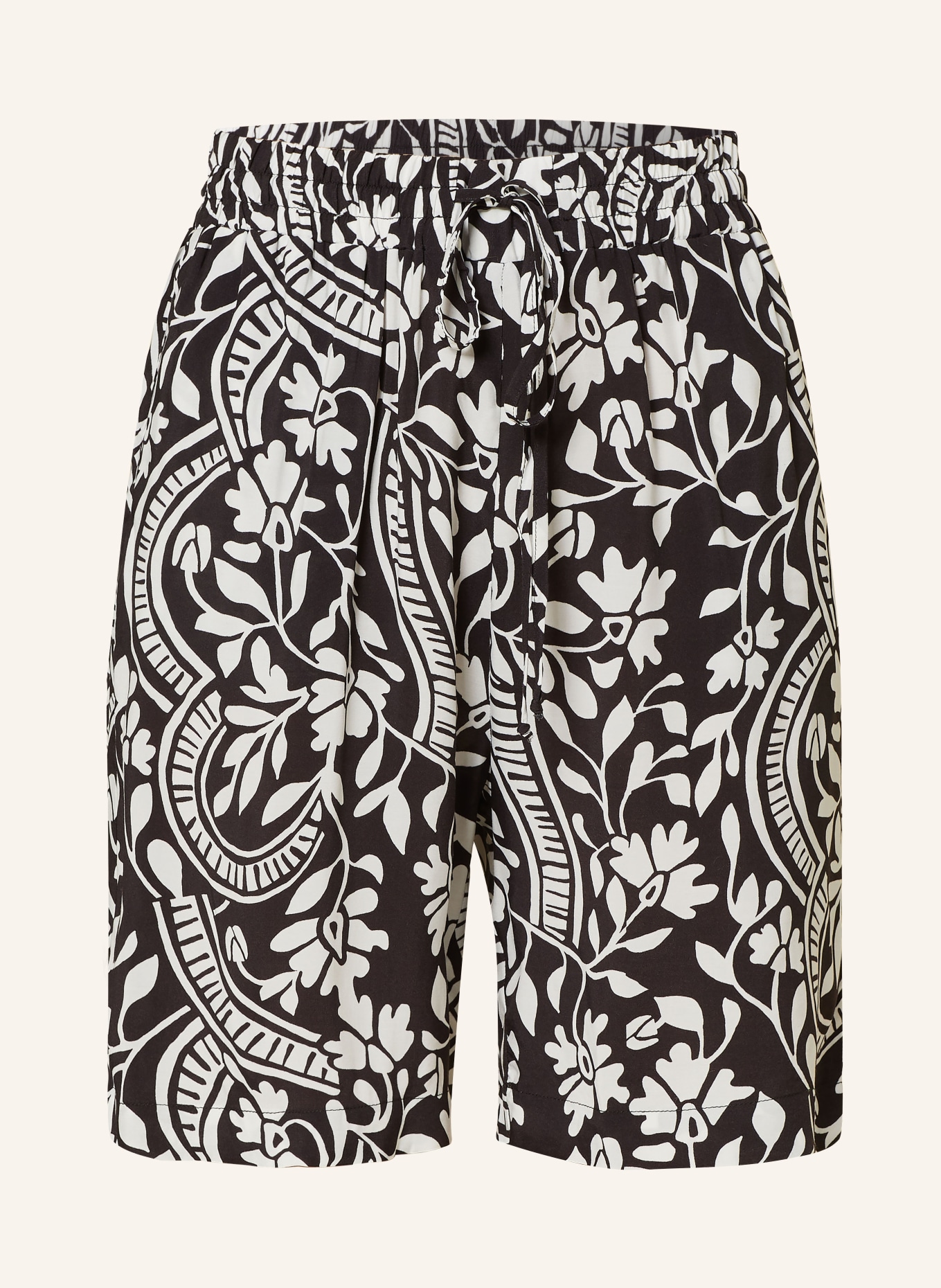 darling harbour Shorts, Color: BLACK/ WHITE (Image 1)