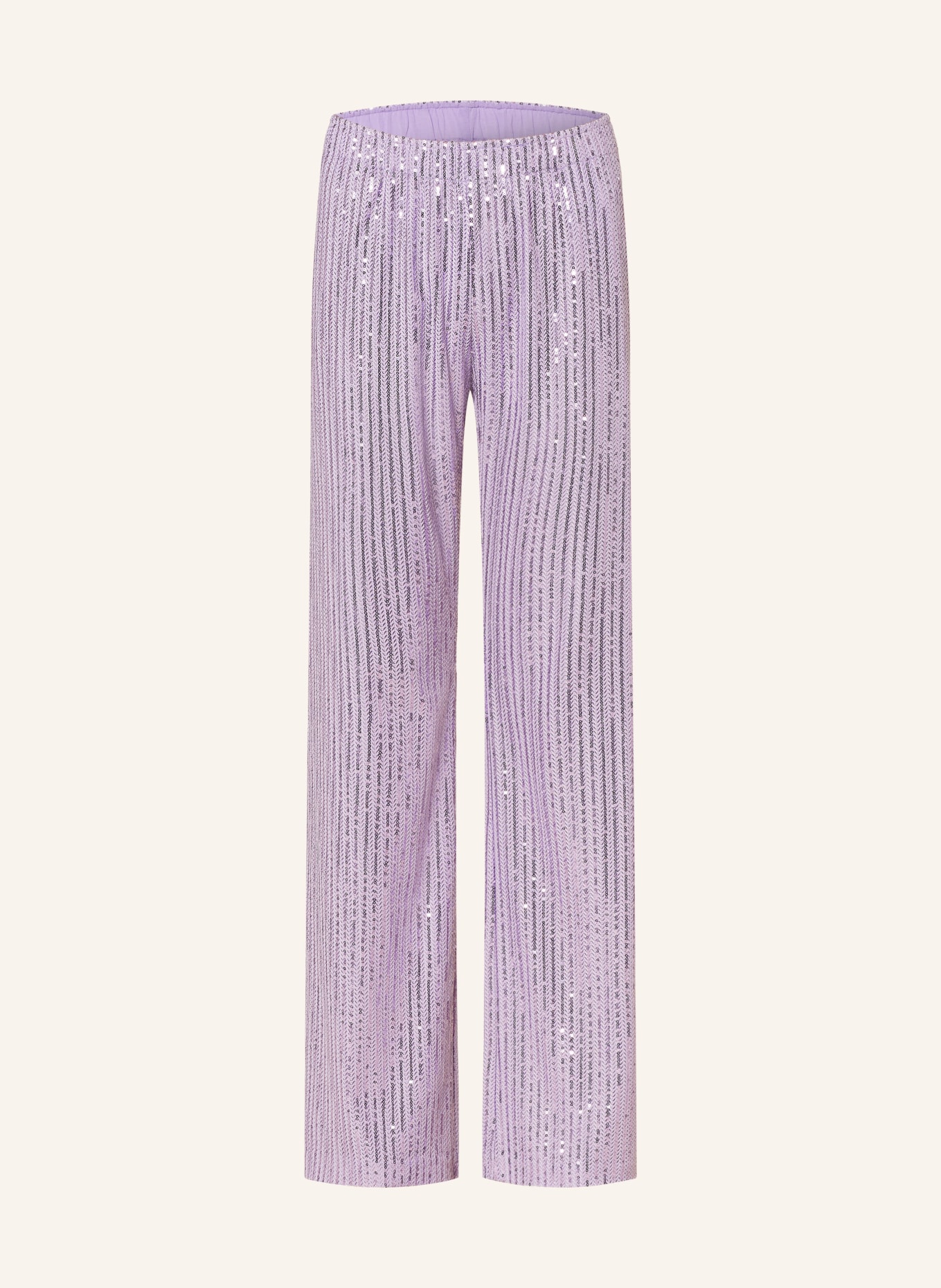 STINE GOYA Trousers MARKUS with sequins, Color: LAVENDER (Image 1)