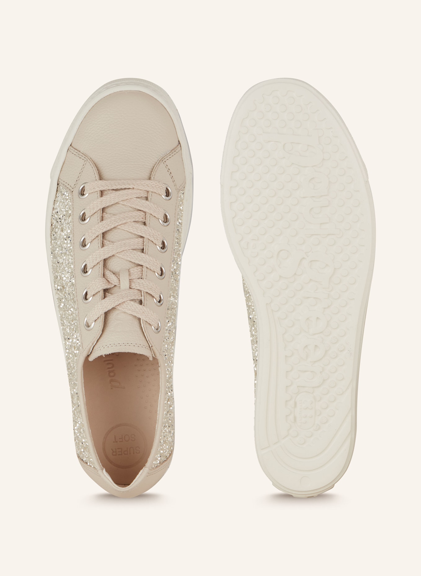 paul green Sneakers, Color: NUDE/ SILVER (Image 5)